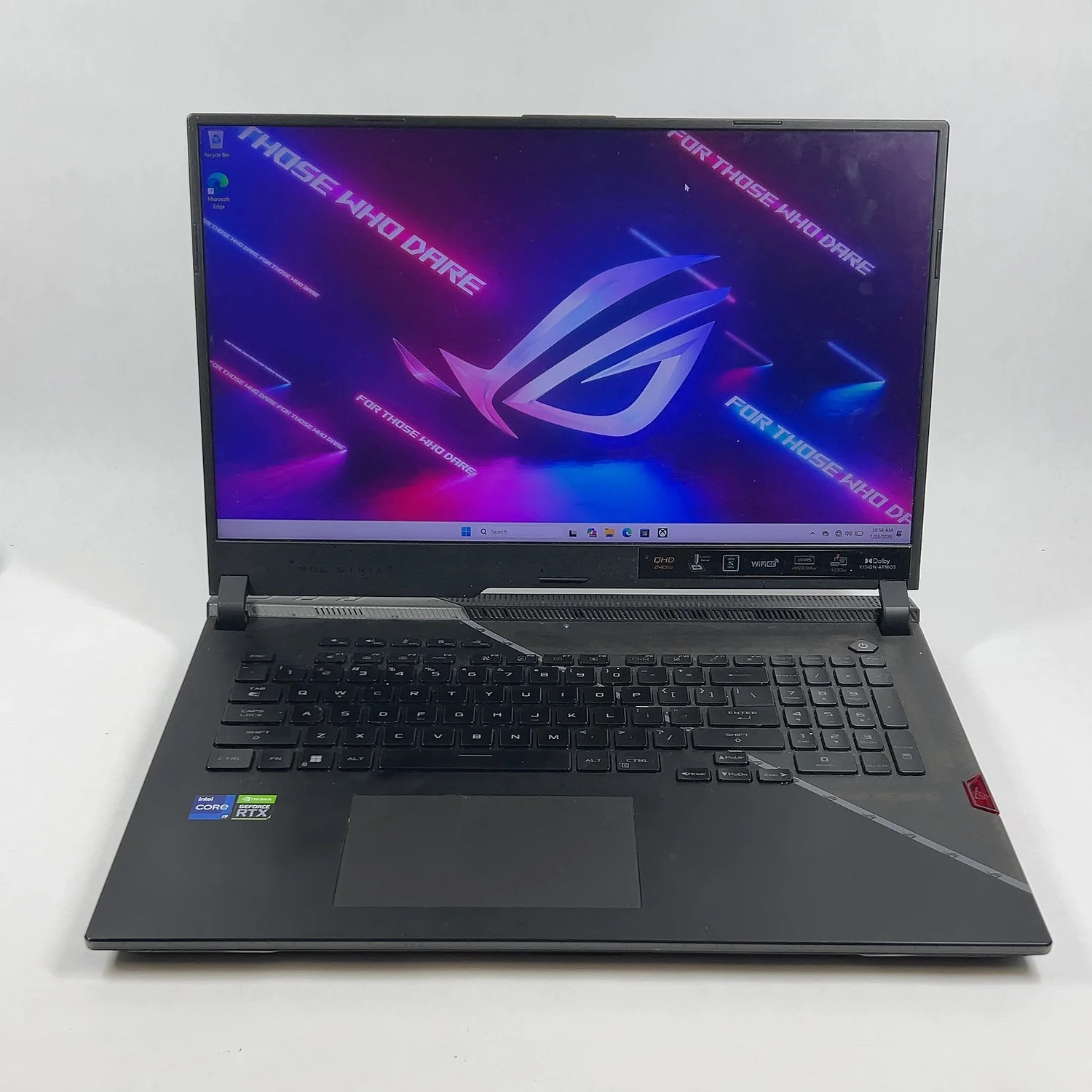 Broken Asus ROG Strix G733 17.3" i9-12900H 2.5GHz 32GB RAM 1TB SSD 3070 Ti READ