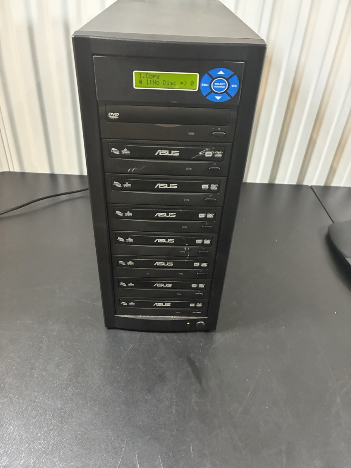 ASUS DVD/CD SATA Multiple Disc  Burners Writer Duplicator Tower READ