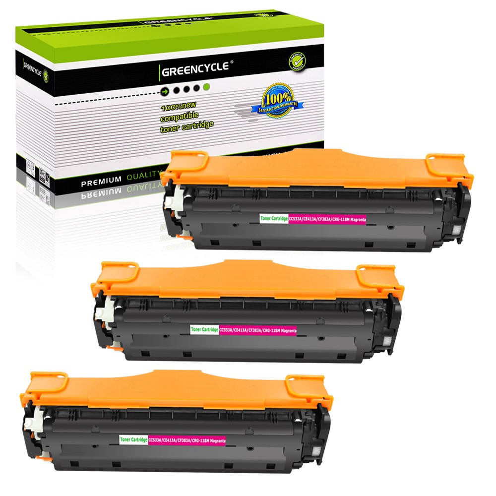 3PK Toner fit for Canon 118 ImageCLASS LBP7200cdn LBP7660Cdn LBP7680Cdn MF724cdw