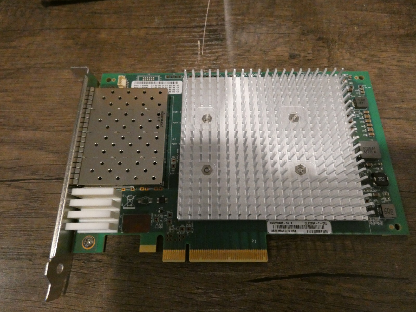 DELL QLogic 16Gb 4-Port FC Gen3 x16 HBA Card QLE2694-T-DEL W1MVN 0W1MVN