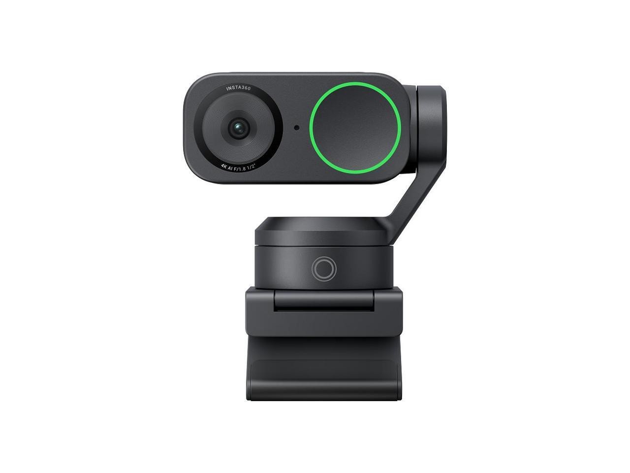 Insta360 Link 2 AI 4K Webcam - 30fps - 4X Digital Zoom - Auto Focus - Graphite