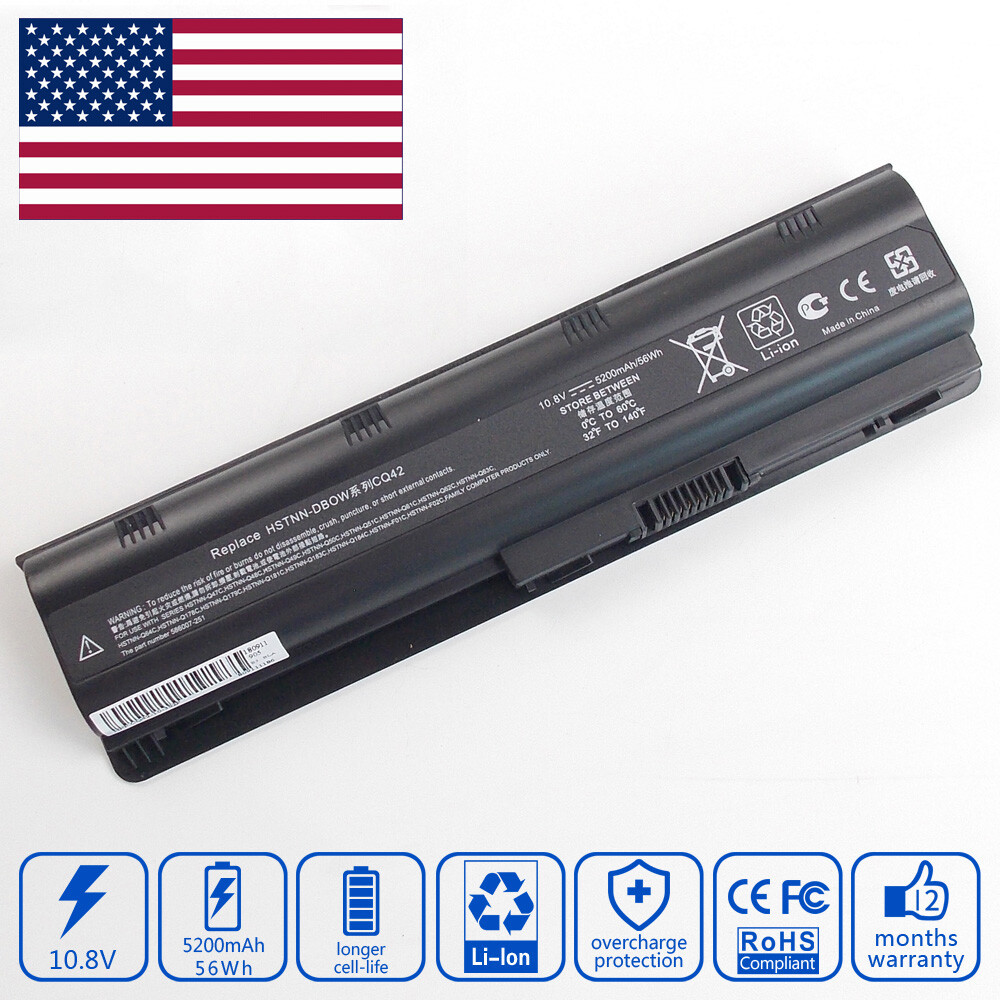 Battery for HP Compaq Presario CQ57-372ER CQ57-372SM CQ57-372SQ CQ57-371SA