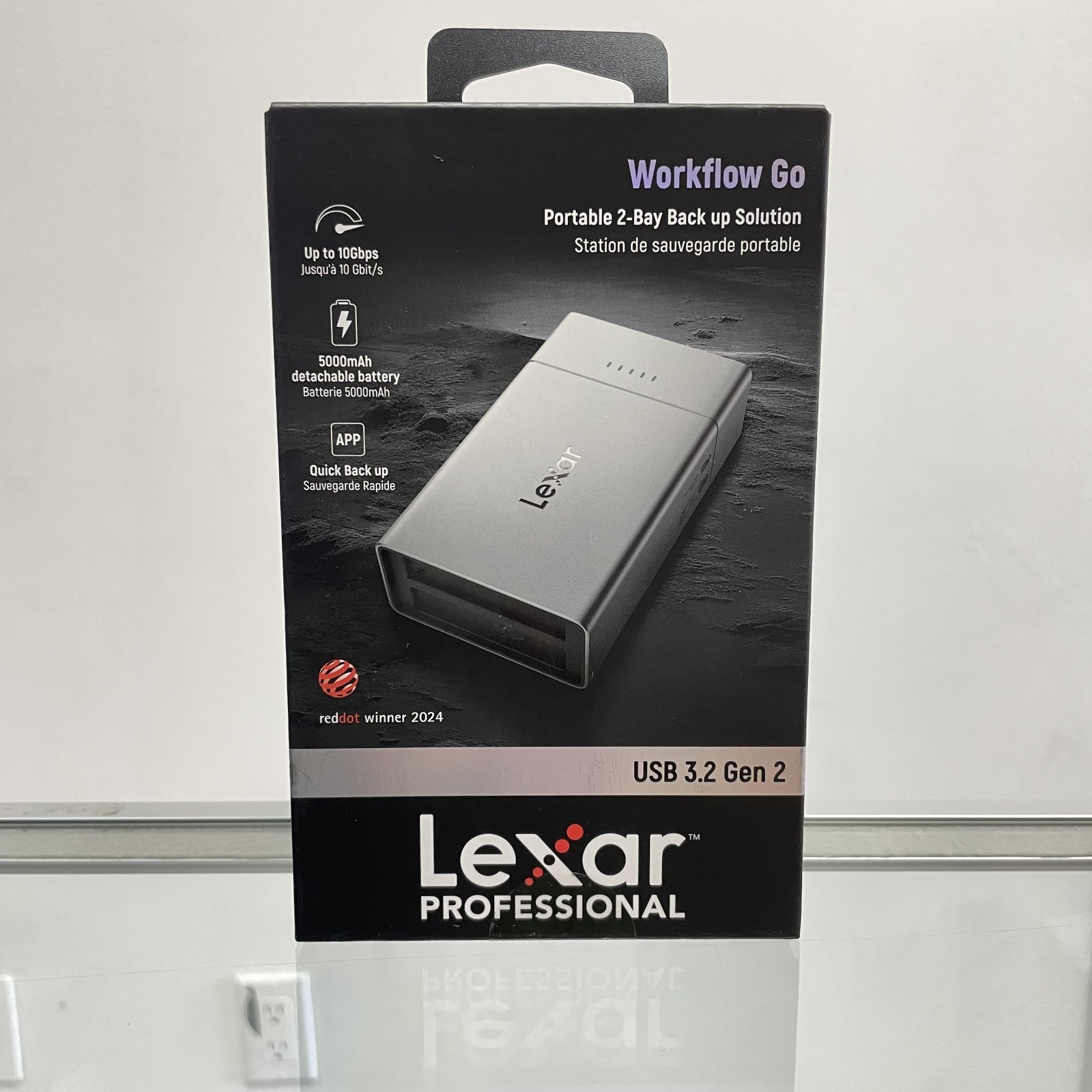 Lexar WF600 Professional Workflow Go Docking Station (LPWF600N-1ANGL)