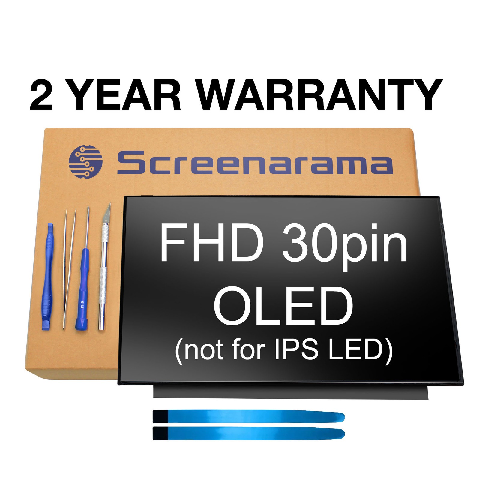 Samsung ATNA56YX03 FHD OLED 1080p LCD Screen + Tools SCREENARAMA * FAST