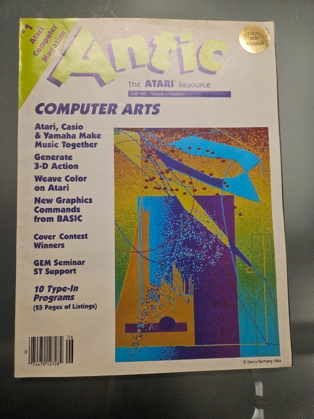 MINT Antic - The Atari Resource June 1985 Volume 4, Number 2 magazine