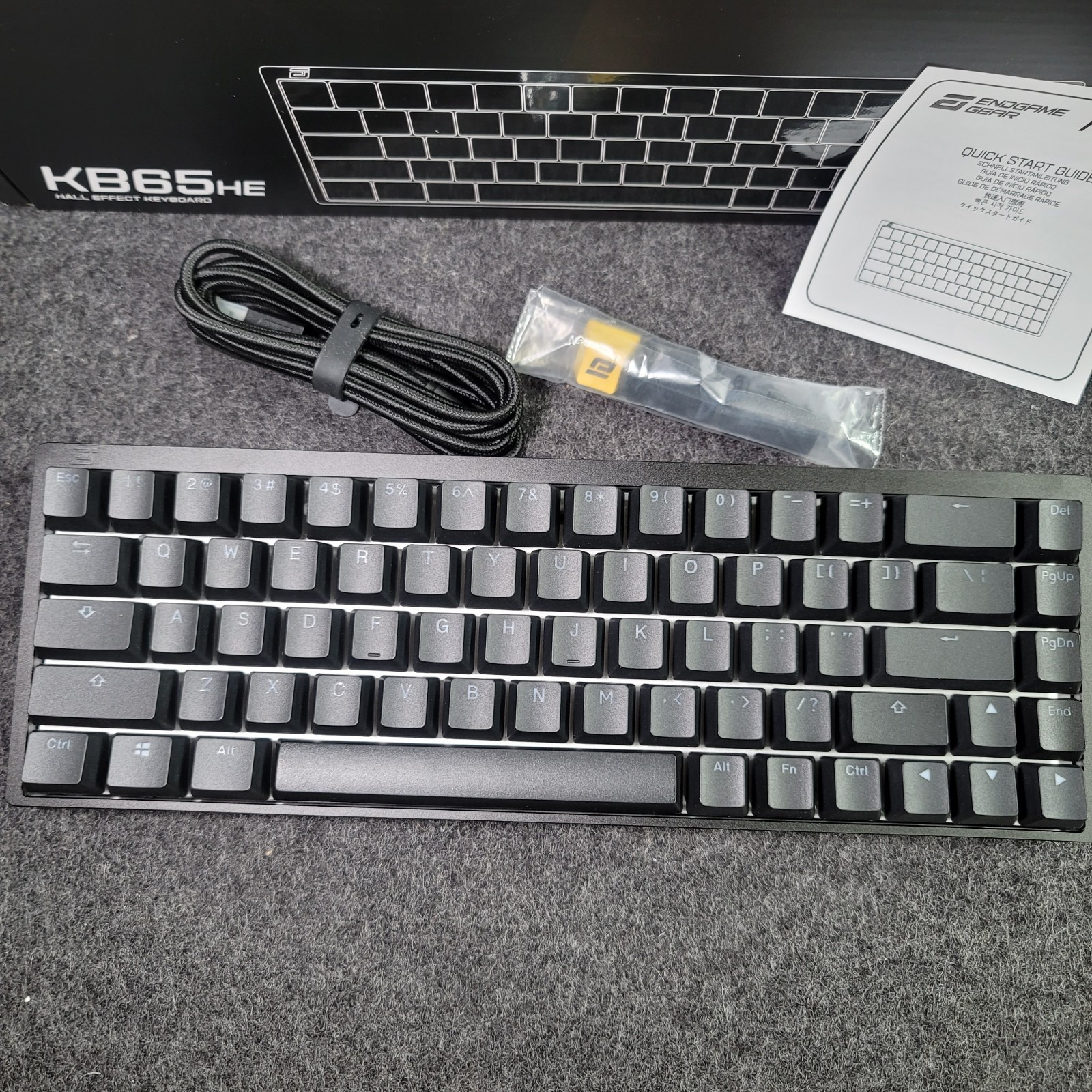 ENDGAME GEAR KB65HE Hall Effect Keyboard | Great Condition | Ships FREE