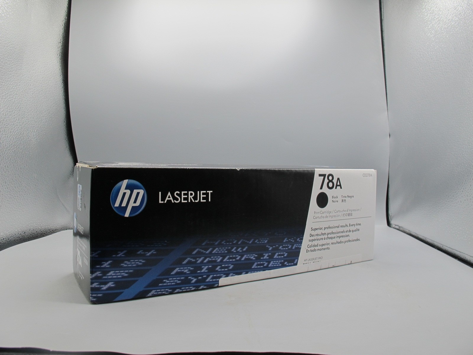 HP 78A Black Original LaserJet Toner Cartridge CE278A Genuine OEM - Free S/H