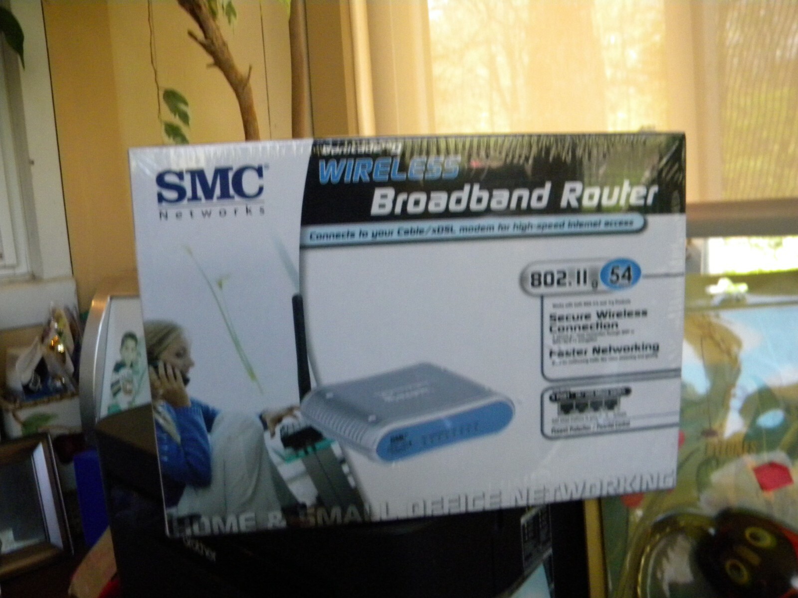SMC SMCWBR14-G2 Barricade G 2.4GHz 54Mbps Wireless Cable/DSL Broadband Router