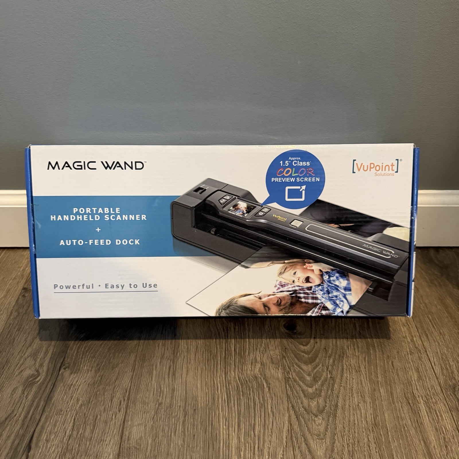 VuPoint Magic Wand 4 Portable Handheld Scanner w/Auto Feed- PDSDK-ST470T-VP NEW