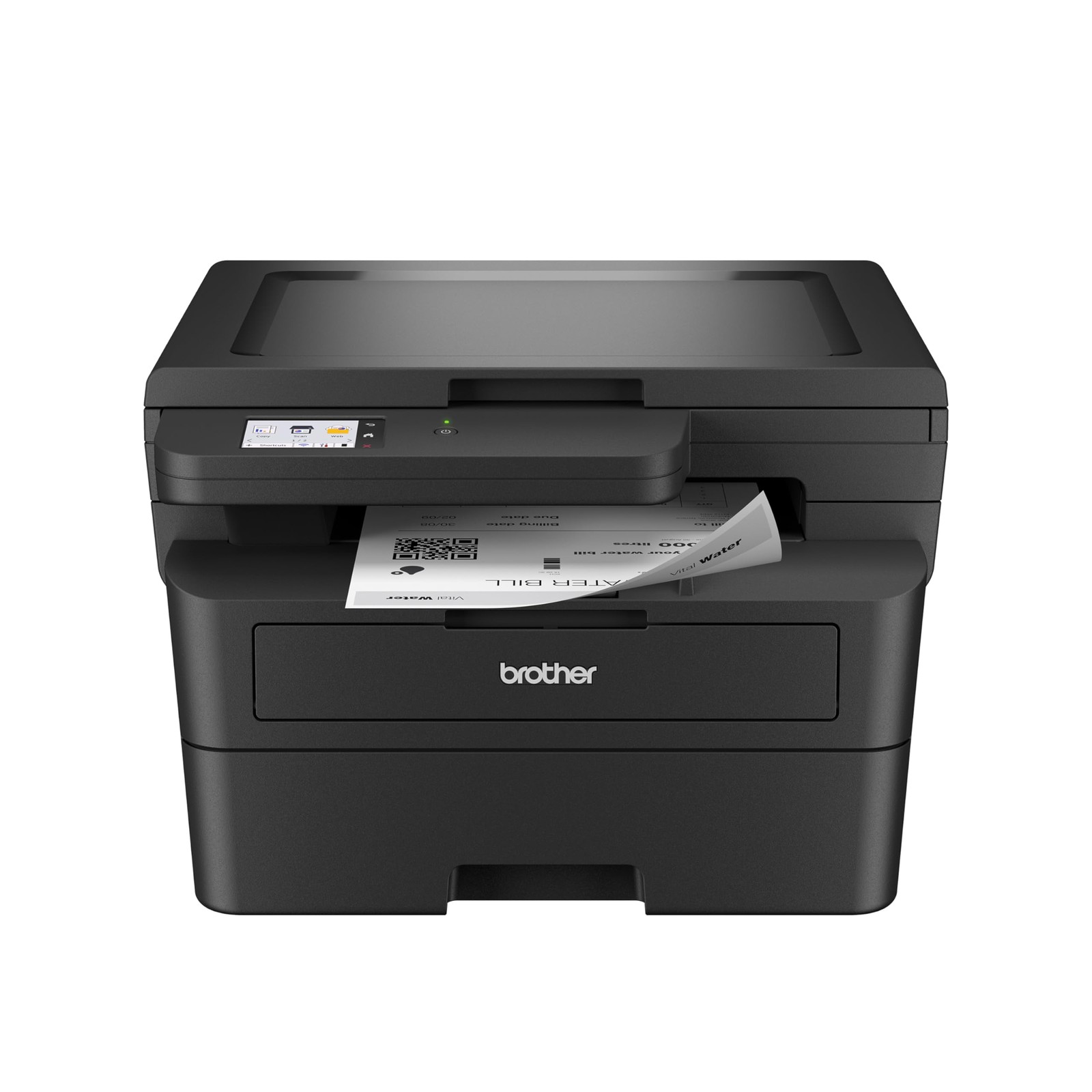 Brother HL-L2480DW Wireless Compact Monochrome Multi-Function Laser Printer w...