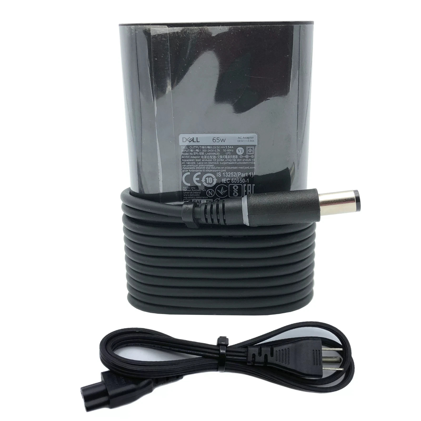 New Genuine Dell LA65NM130 AC Adapter 19.5V 3.34A 65W Laptop Charger - 0G4X7T