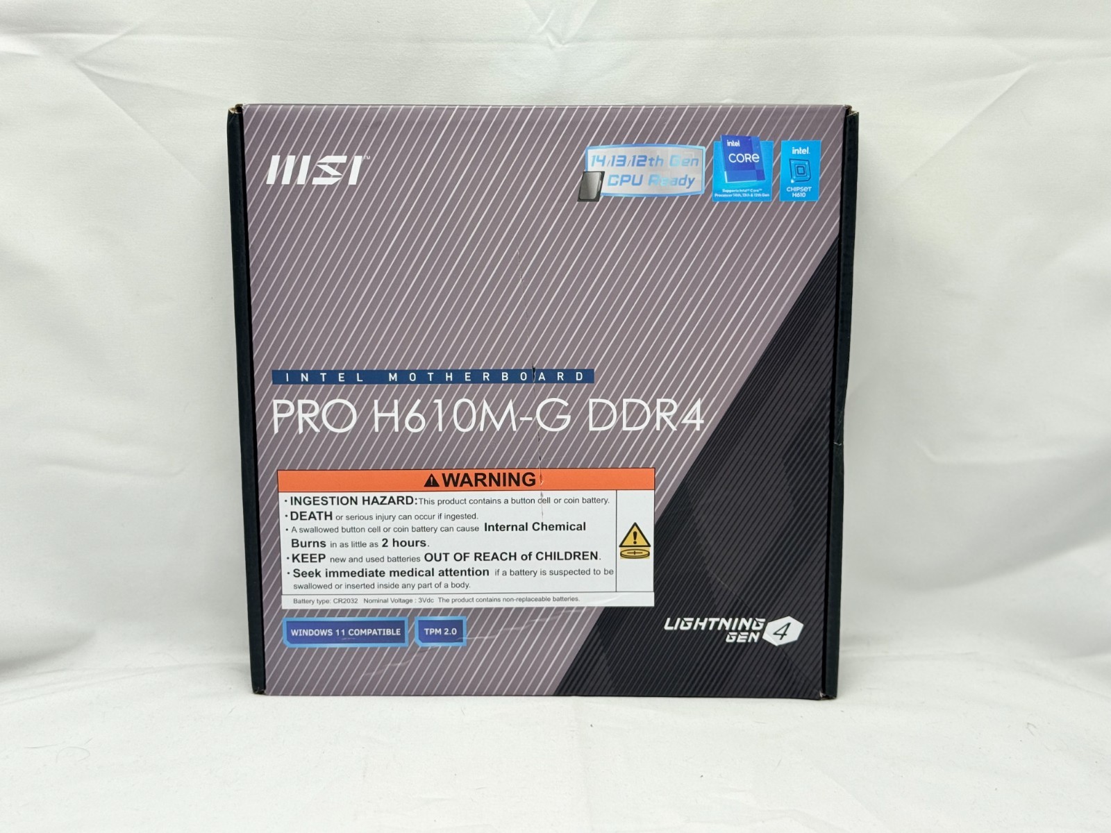 MSI PRO H610M-G WiFi DDR4 ProSeries Motherboard