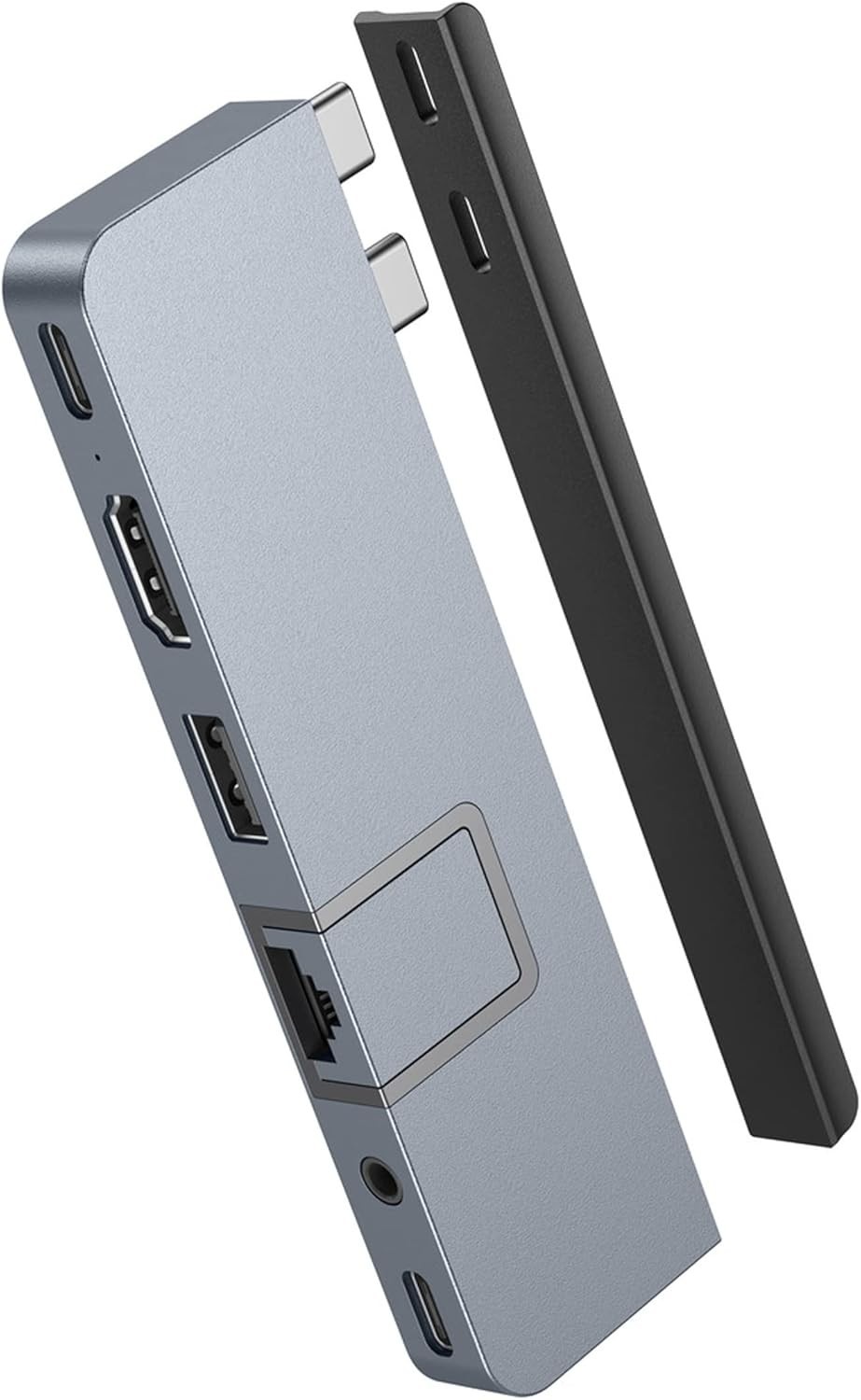 HyperDrive Duo 7-in-2 MacBook USB C Hub — USB Hub for Mac Pro 14” & 16”