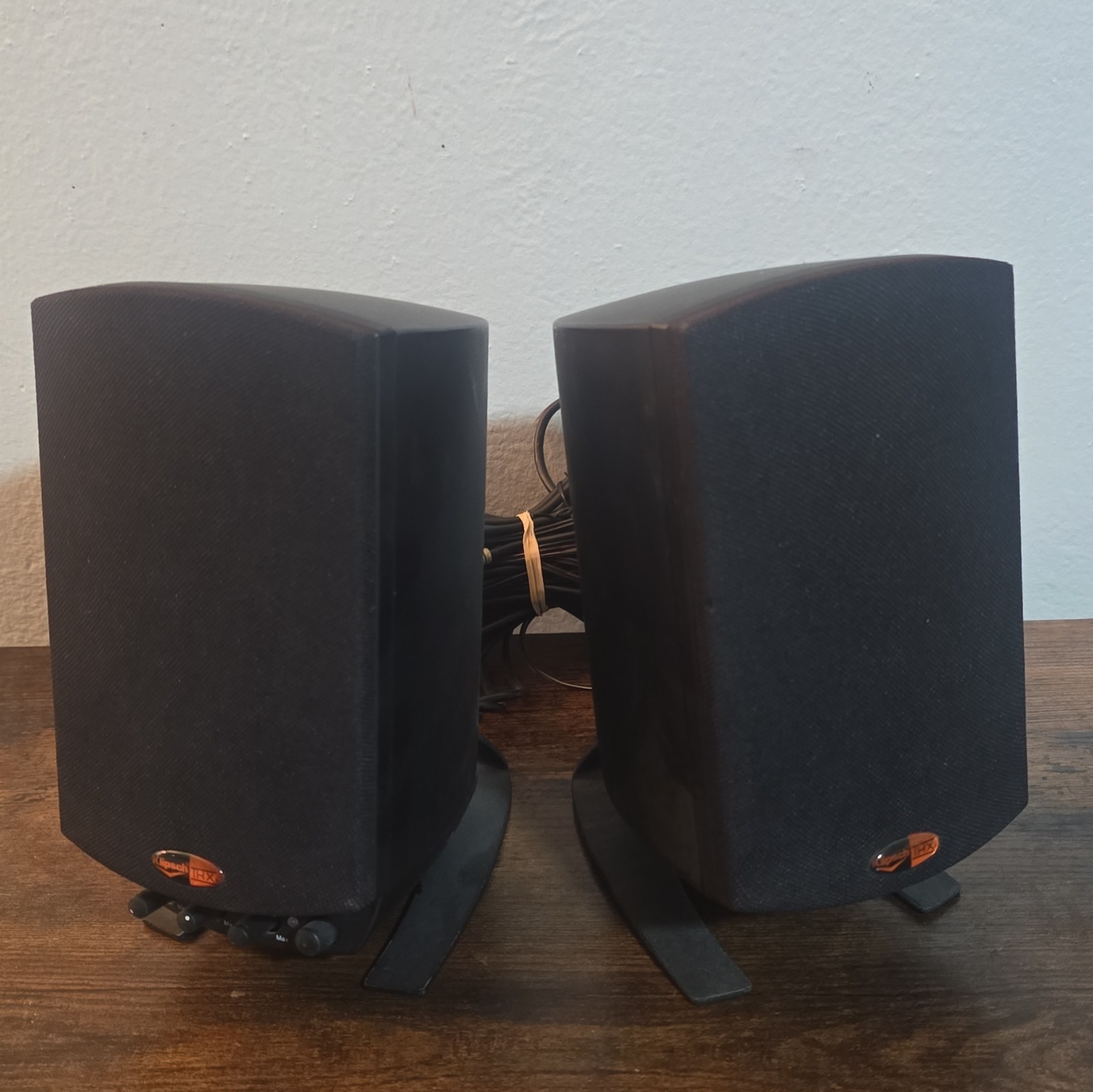 Klipsch ProMedia 2.1 THX Speakers Set of 2 Tested Desk Shelf Speakers Only