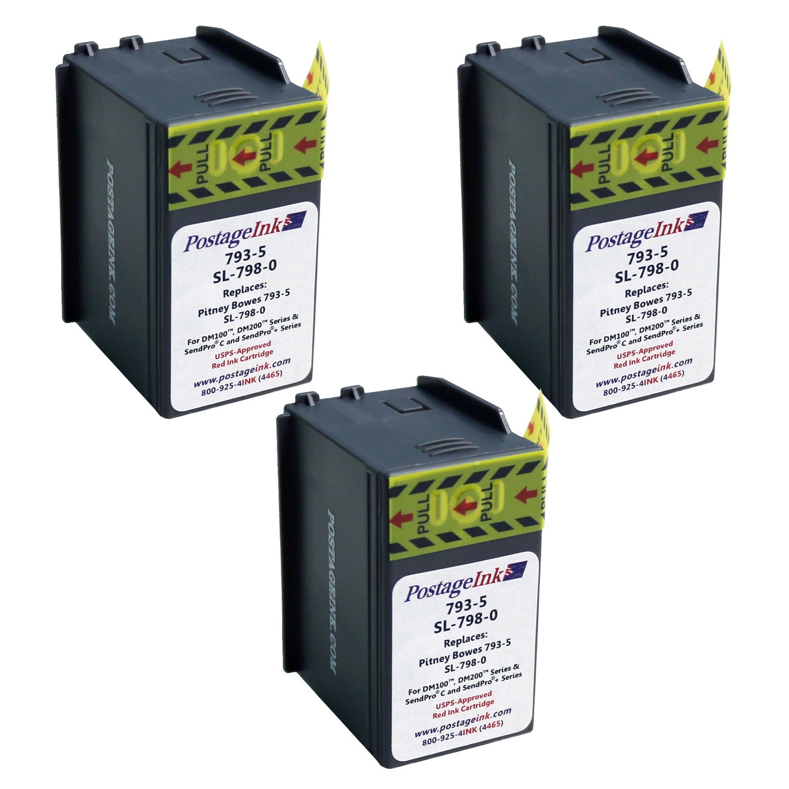 PostageInk Compatible SL-798-0 Ink Cartridge Replacement SendPro C200, C300