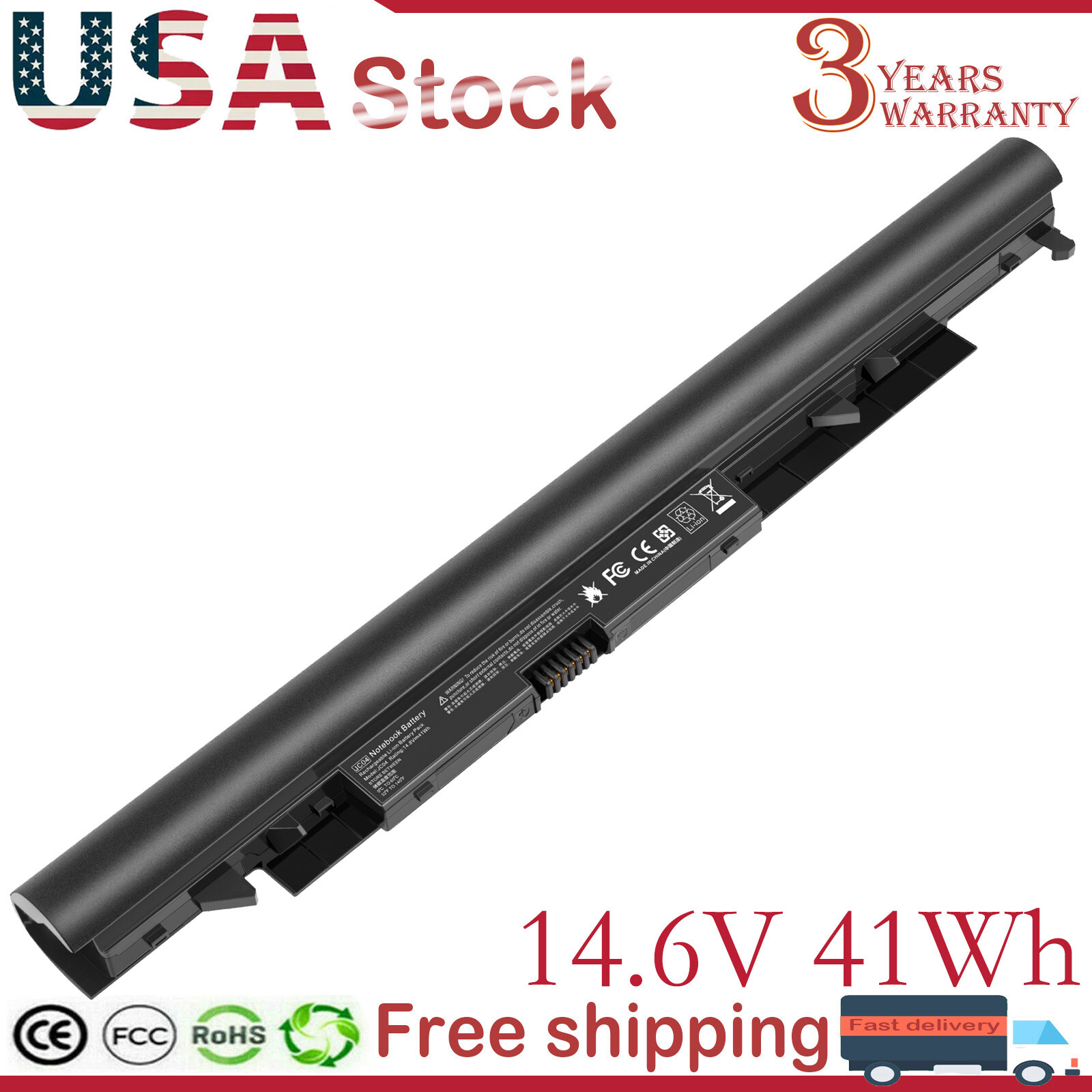 JC03 JC04 Battery for HP Spare 919700-850 919701-850 15-BS000 15-BW000 15-bs0xx