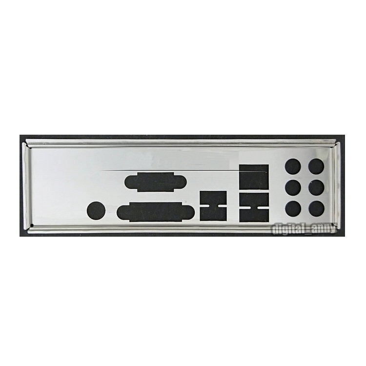 OEM I/O Shield For HP RS880-uATX Motherboard Backplate IO