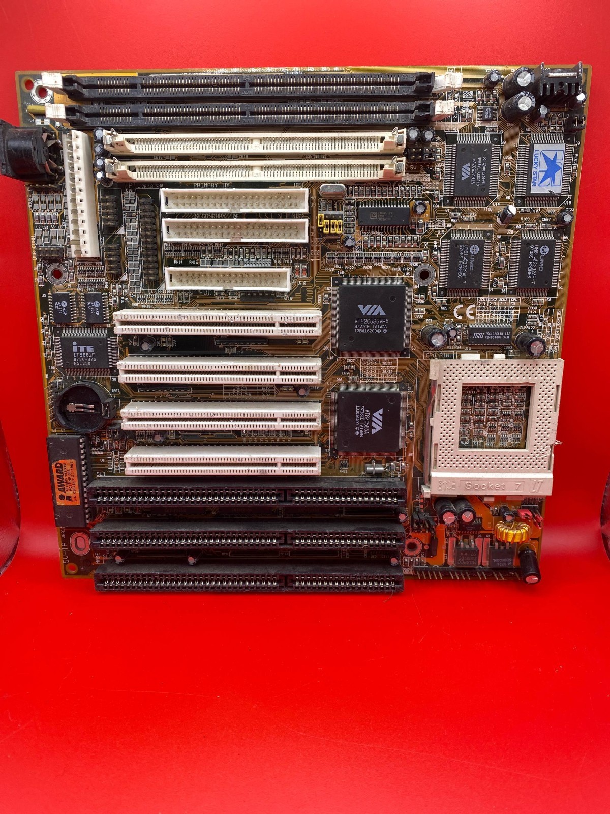 Lucky Star 5V-1A Socket 7 Motherboard SKU 1625