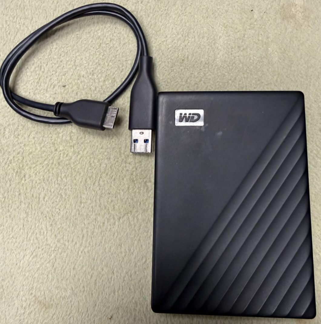 Western Digital My Passport Portable HDD WD WDBPKJ0040BBK-0B External Hard Drive