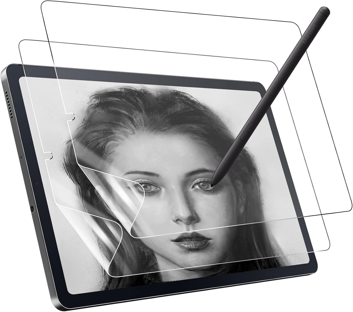 PET Anti-Glare Matte Screen Protector 2-Pack for Samsung Galaxy Tab S6 Lite 10.4