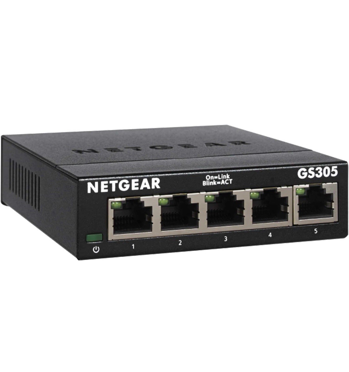 NETGEAR 5-Port Gigabit Ethernet Unmanaged Network Switch (GS305)