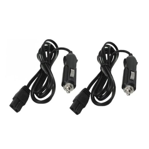 12V 2M DC Extension Cord Adapter - 2pcs Replacement Power Cable - 12V 2M