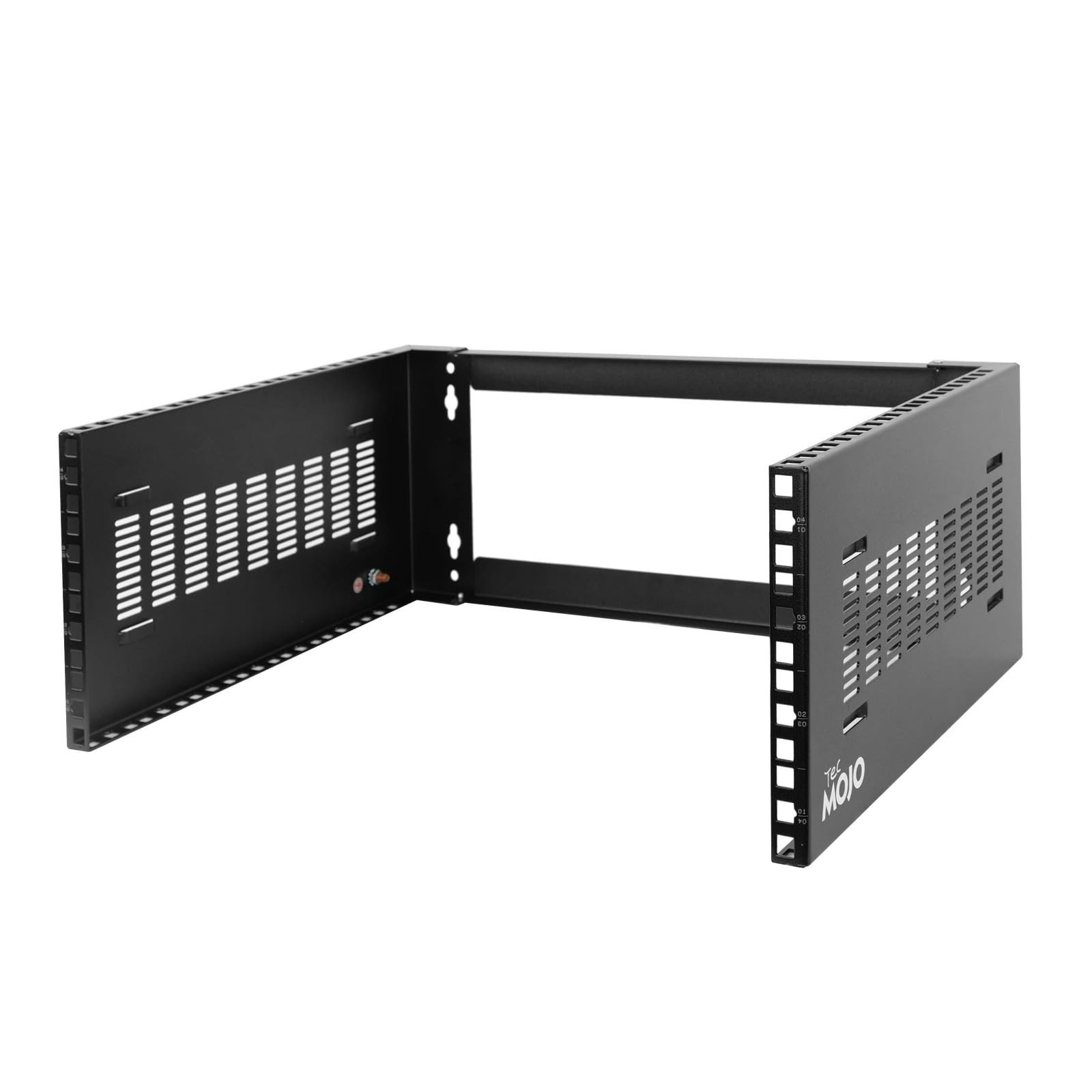 Tecmojo 4U Wall Mount Rack,4U Rack 14 inch Depth,19" Network 4U, Black 