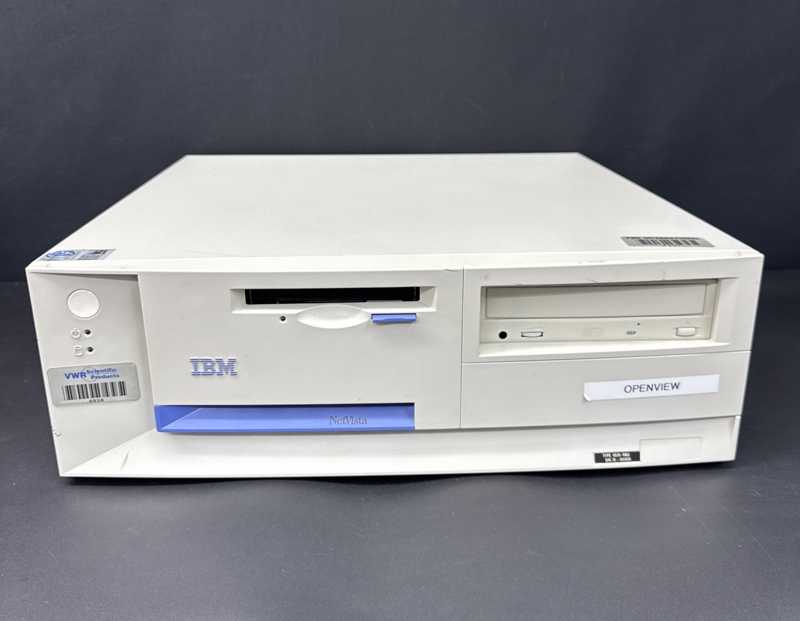 Vintage IBM NetVista A40 6578-RBU Pentium III 933MHz 128MB RAM 20GB Linux