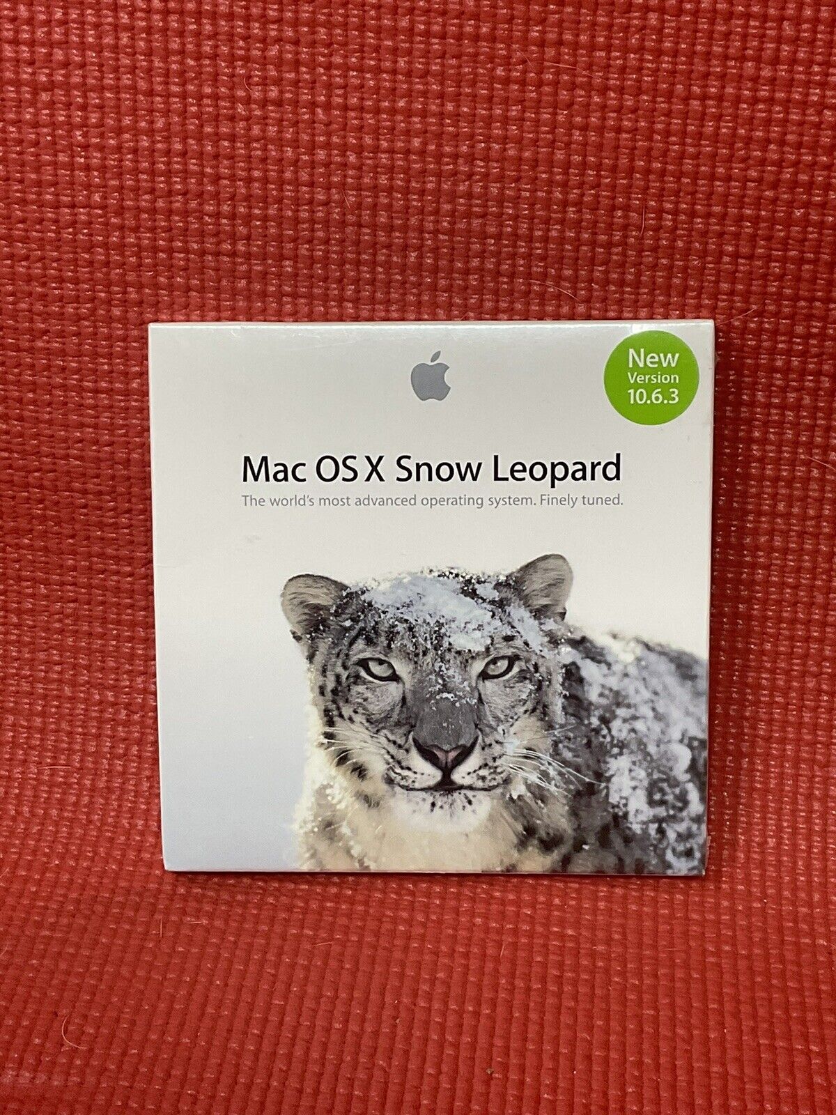 Apple Mac OS X v.10.6.3 Snow Leopard Original Retail Media, Flawless, See Photos