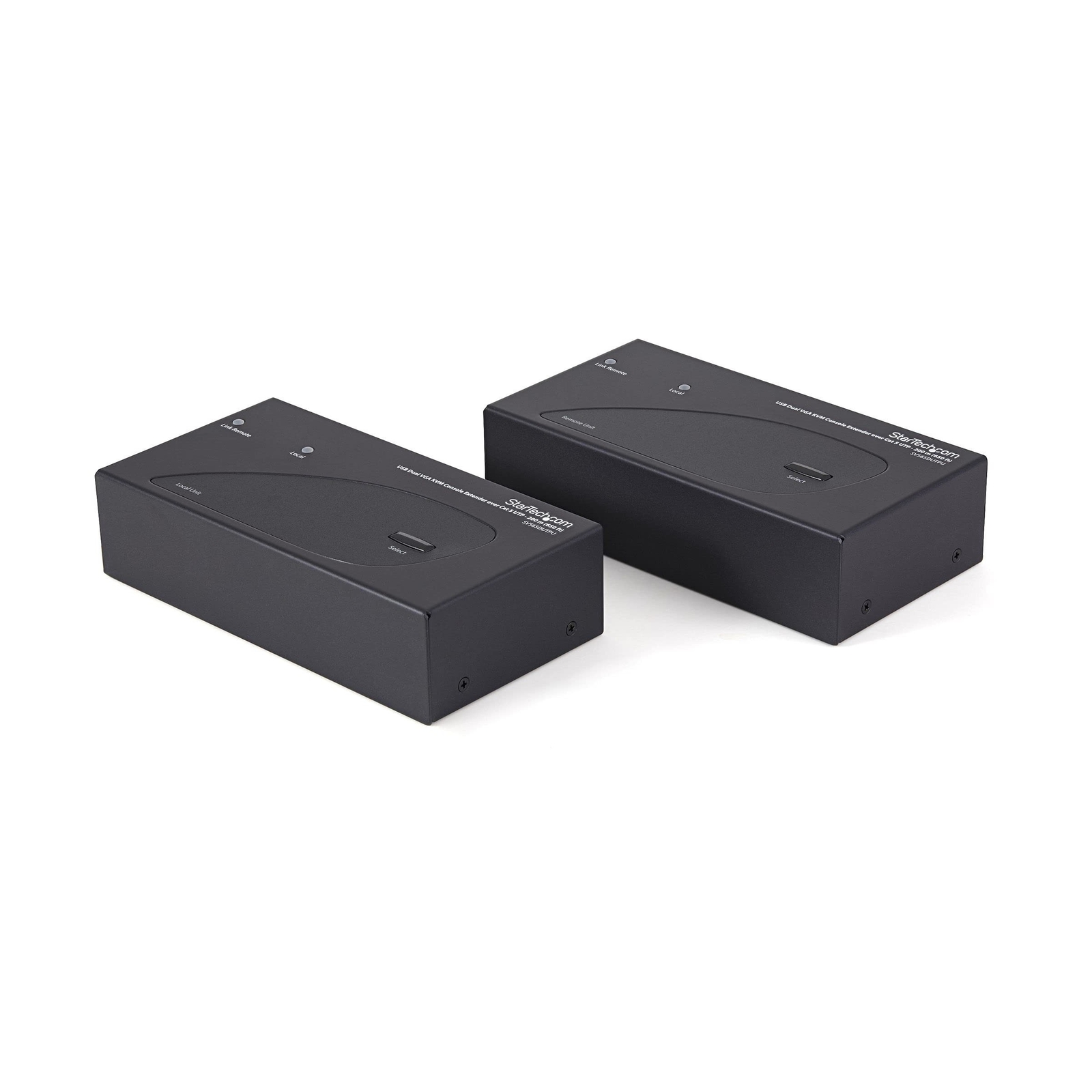 StarTech.com 650 ft/200m USB 2.0 Dual VGA KVM Console Extender Over Cat5 UTP ...