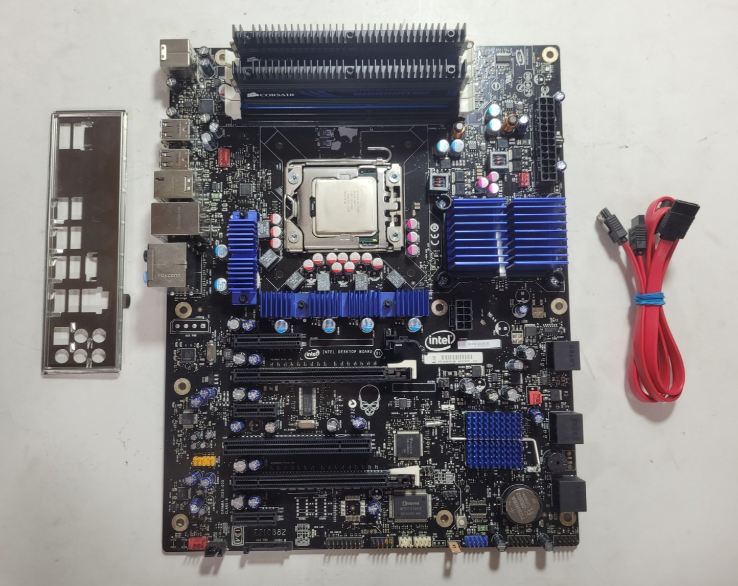 INTEL DX58S0 Desktop Board w/i7-950@3.07GHz, 4GB RAM, IO Shield #0407