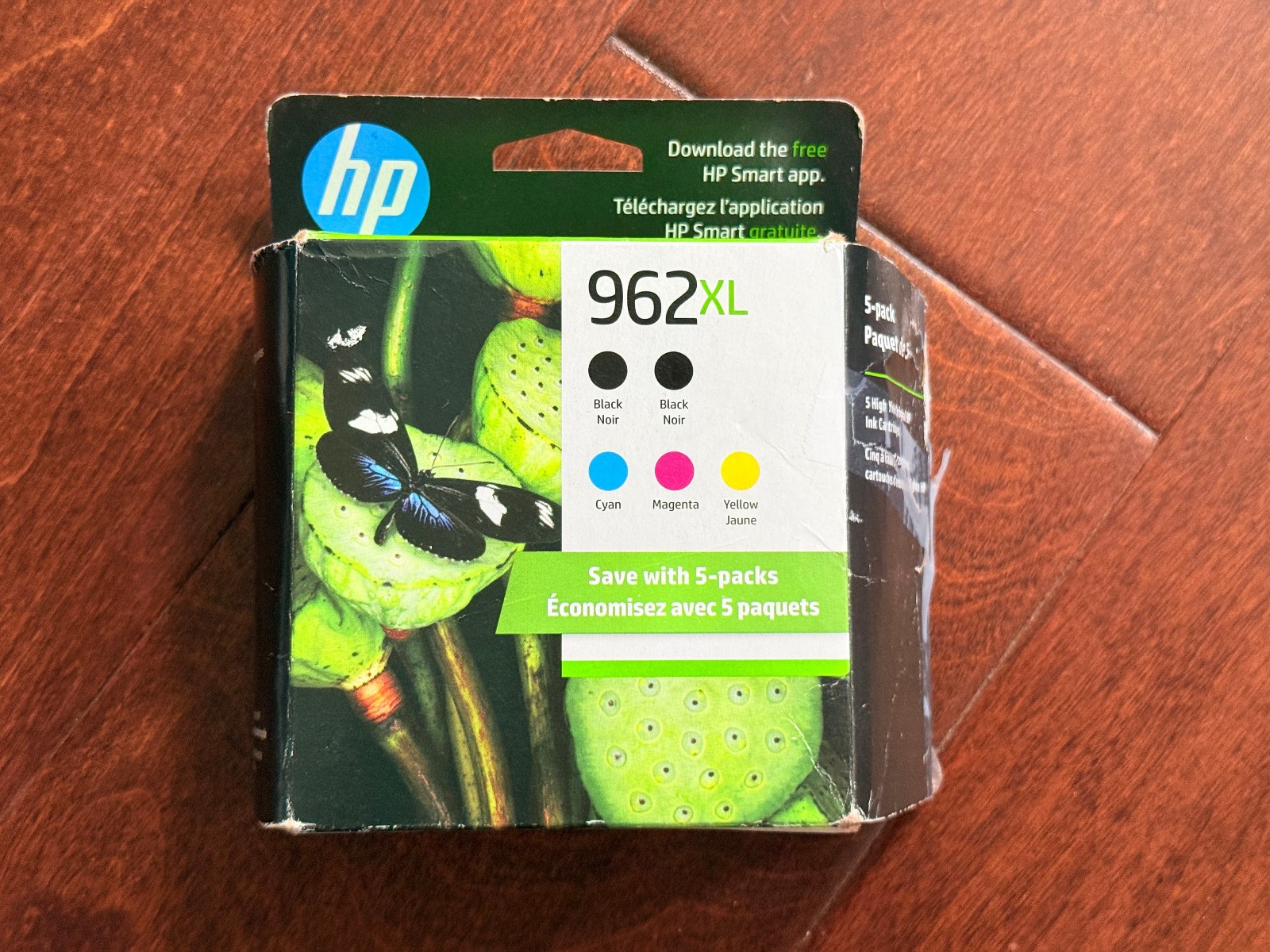 Geniune OEM HP 962XL / 5 Pack /  EXP Jun/26 - Open Box