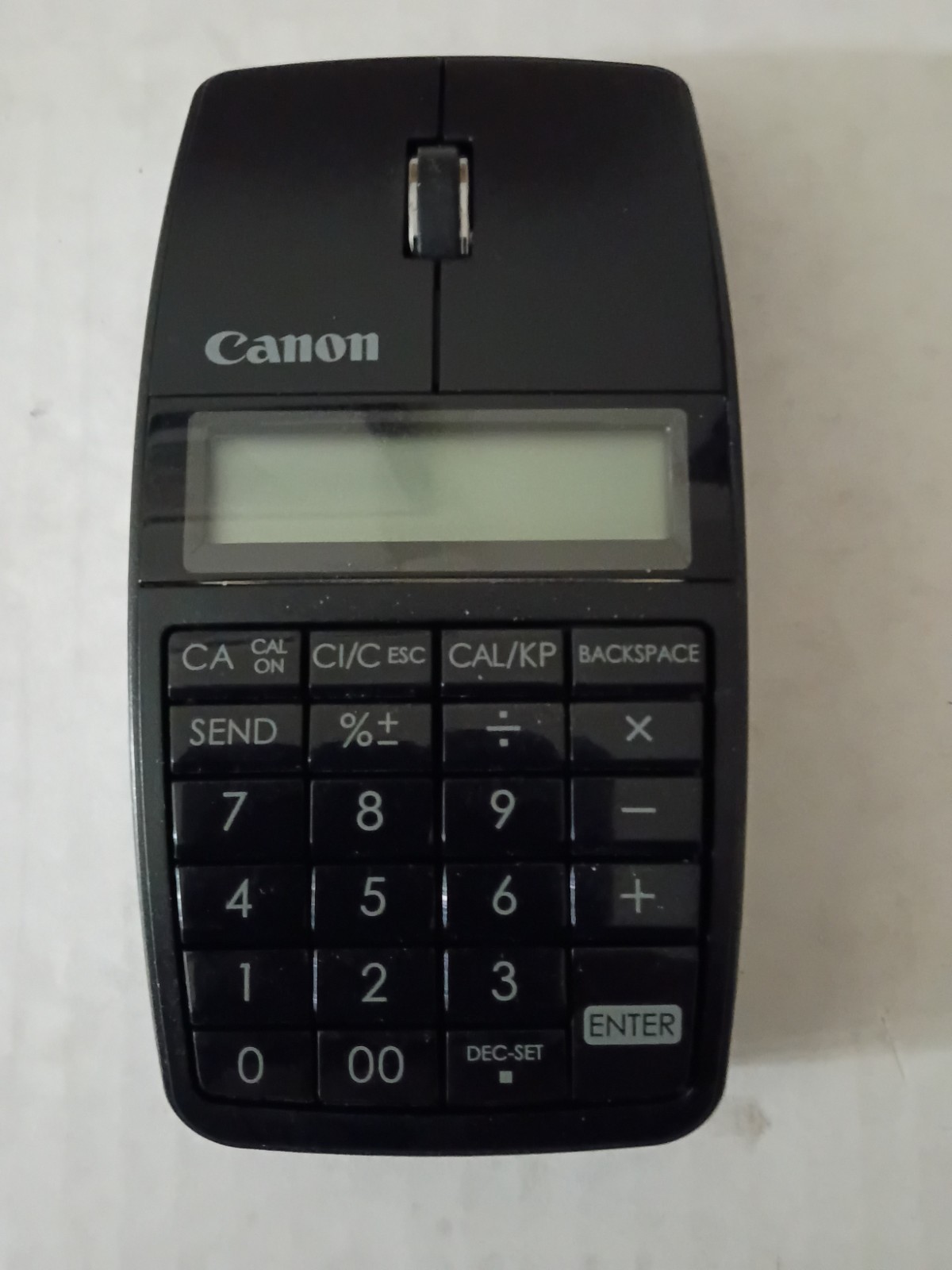 Canon X Mark I Mouse 3-in-1 Bluetooth Wireless Mouse Calculator Keypad Black 