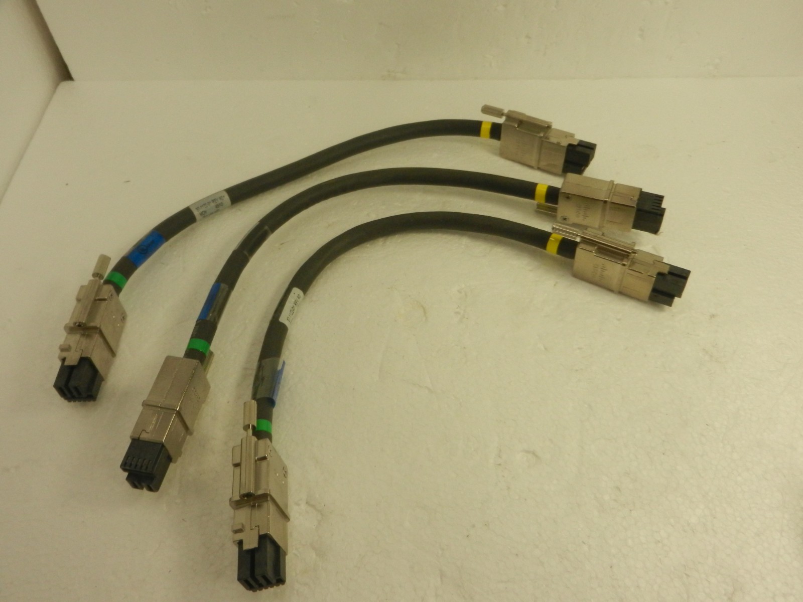 (LOT OF 3X) Cisco 3750-X Power Stack Cable 30CM 37-1122-01