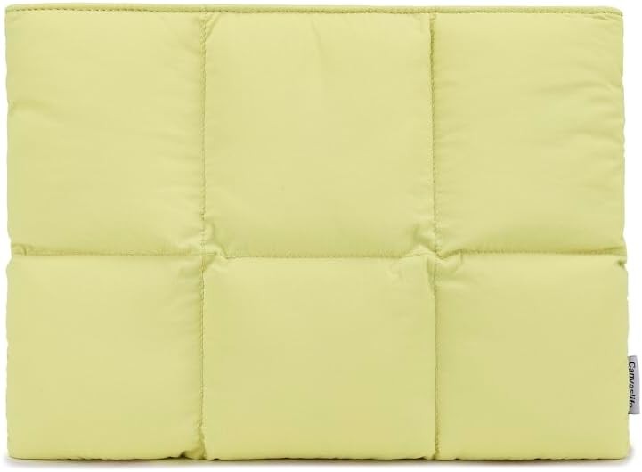 Puffy Laptop Sleeve 15 Inch 15.4 Inch, Quilted Puffer Laptop Case for MacBook Pr