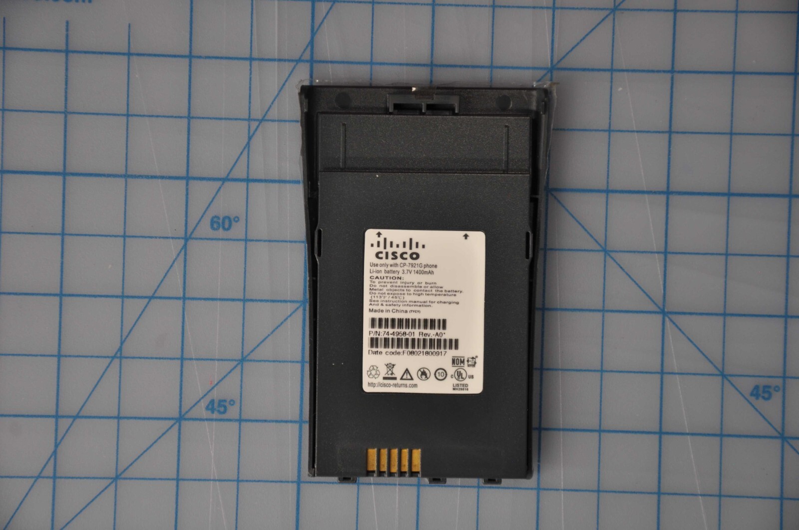 New CISCO 7921G Phone 1400mAh Standard Original Cisco Battery CP-BATT-7921G-STD