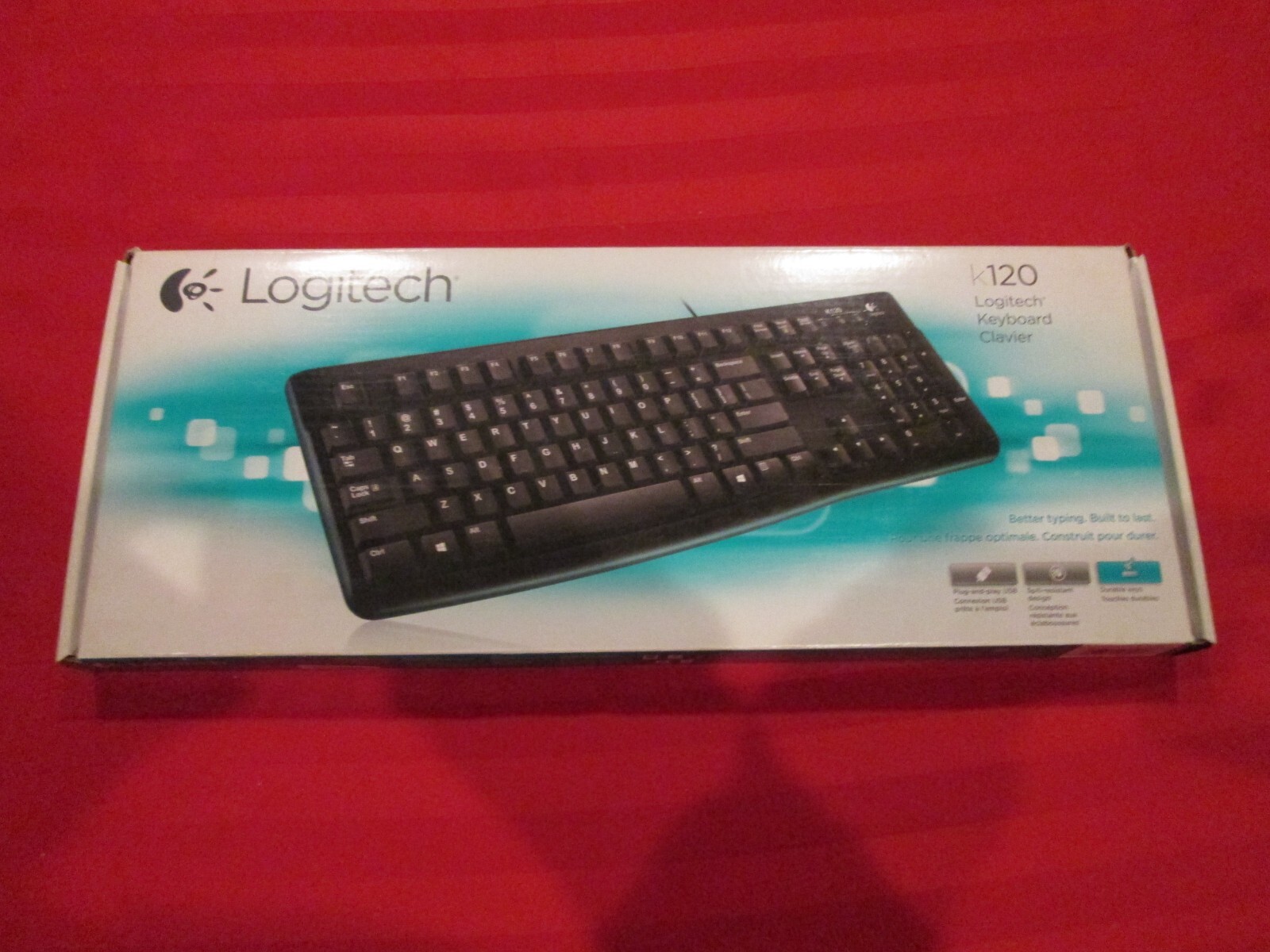 Logitech K120 Ergonomic Desktop USB Wired Keyboard