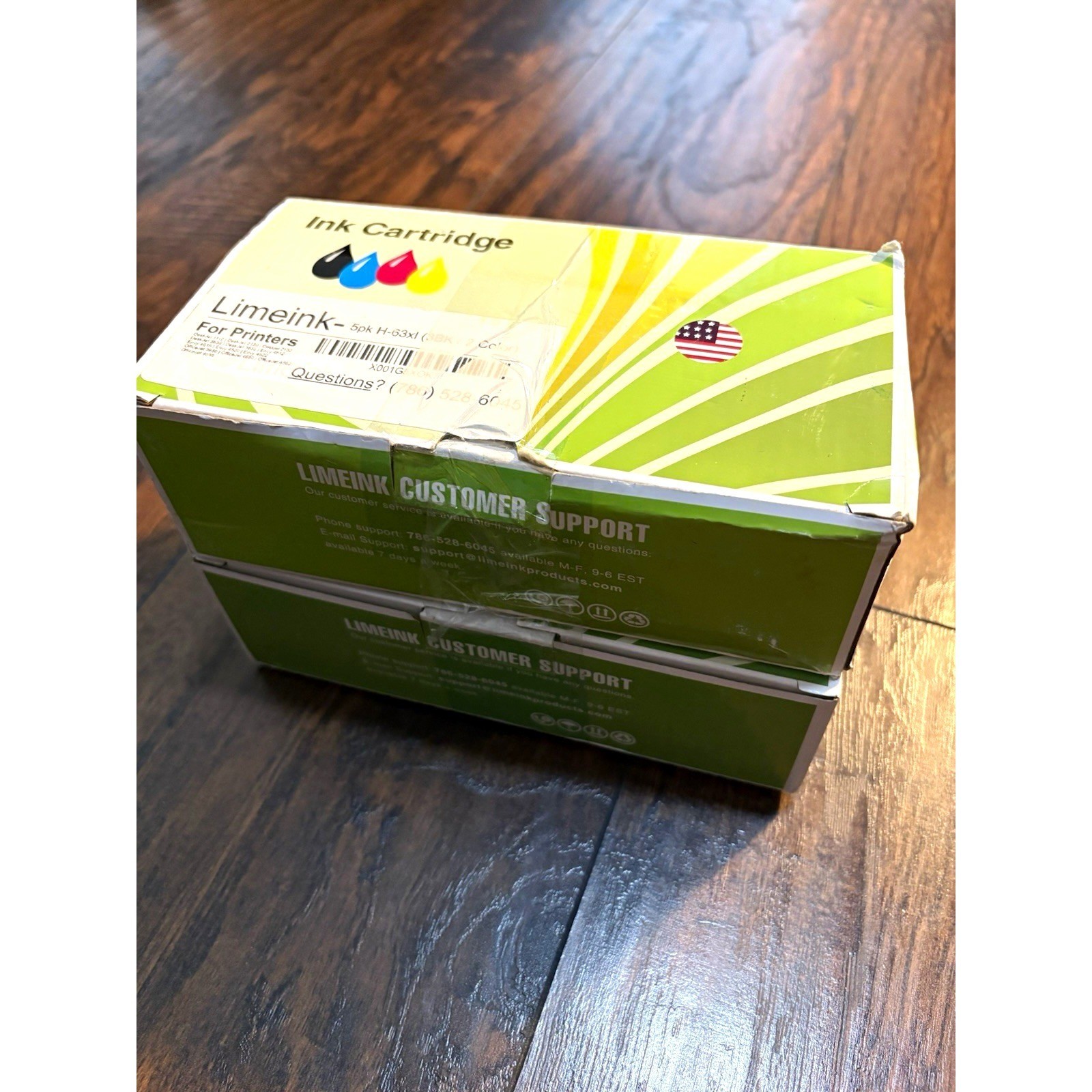 Limeink H-63XL Compatible Inkjet Ink Cartridges 5-Pack for HP Envy 4512-4524