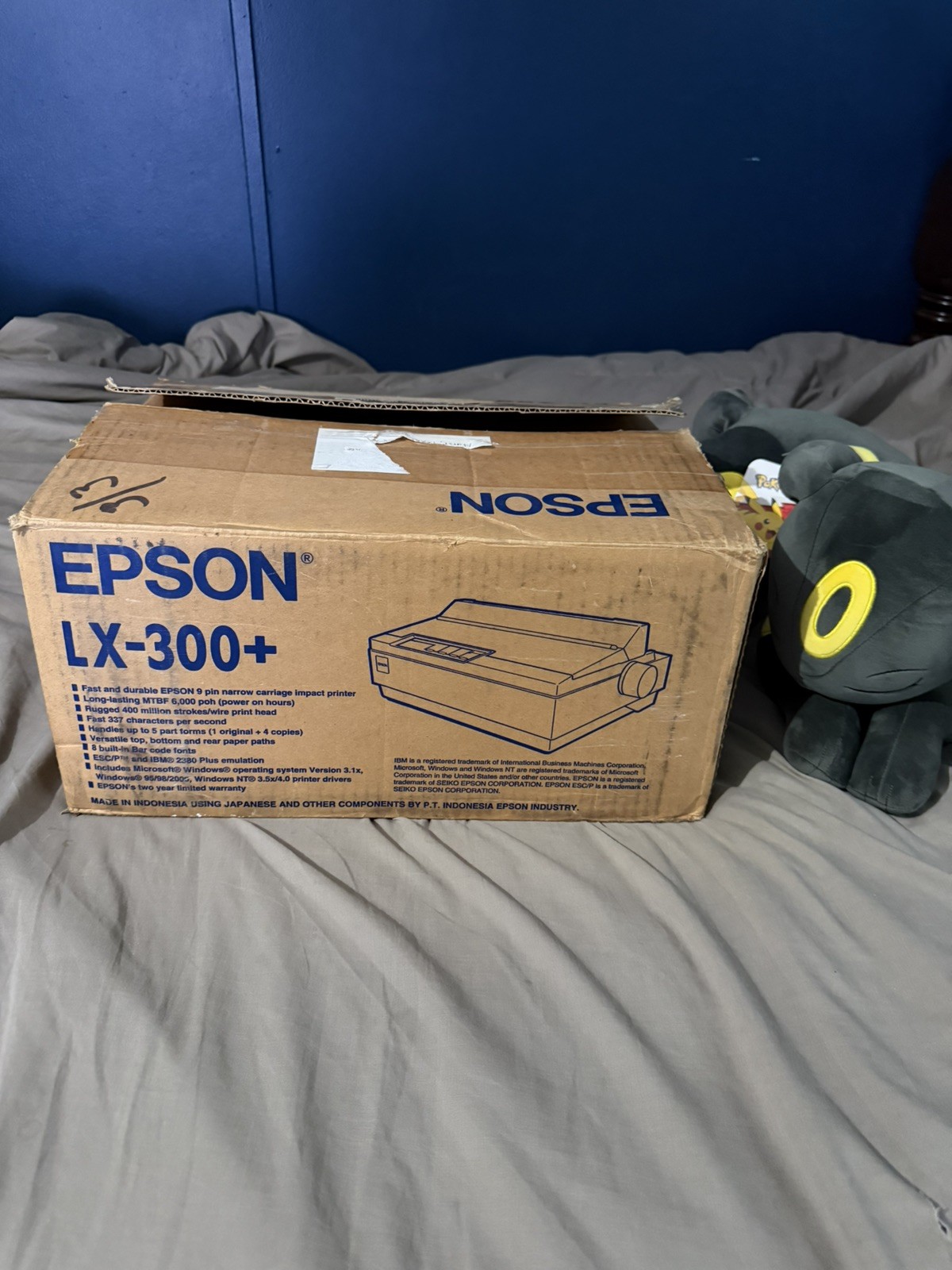 Epson LX-300+ Dot Matrix Printer Open Box New