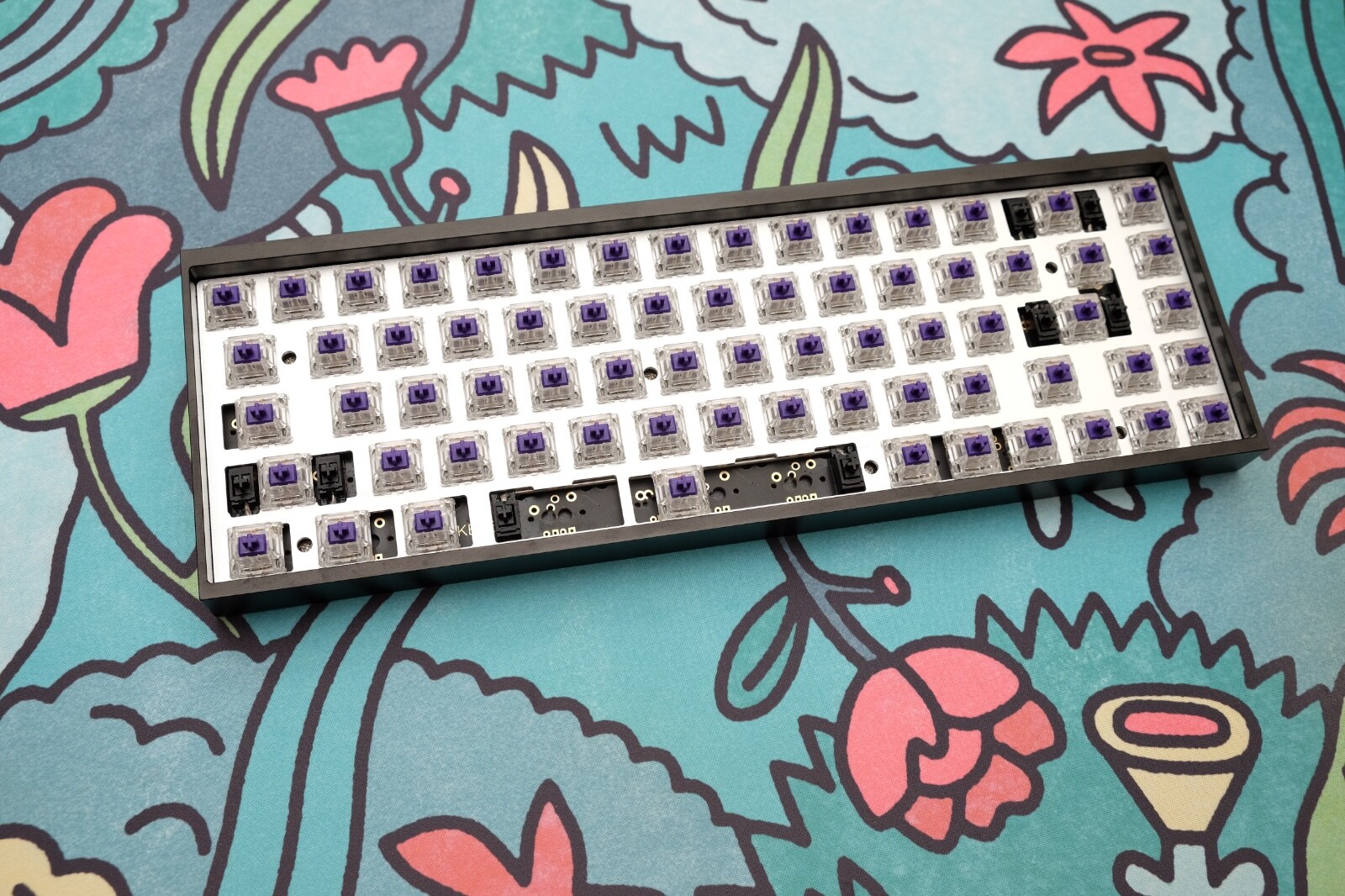 KBDFans Tofu65 w/lubed Zealio V2 67g Tactile Switches
