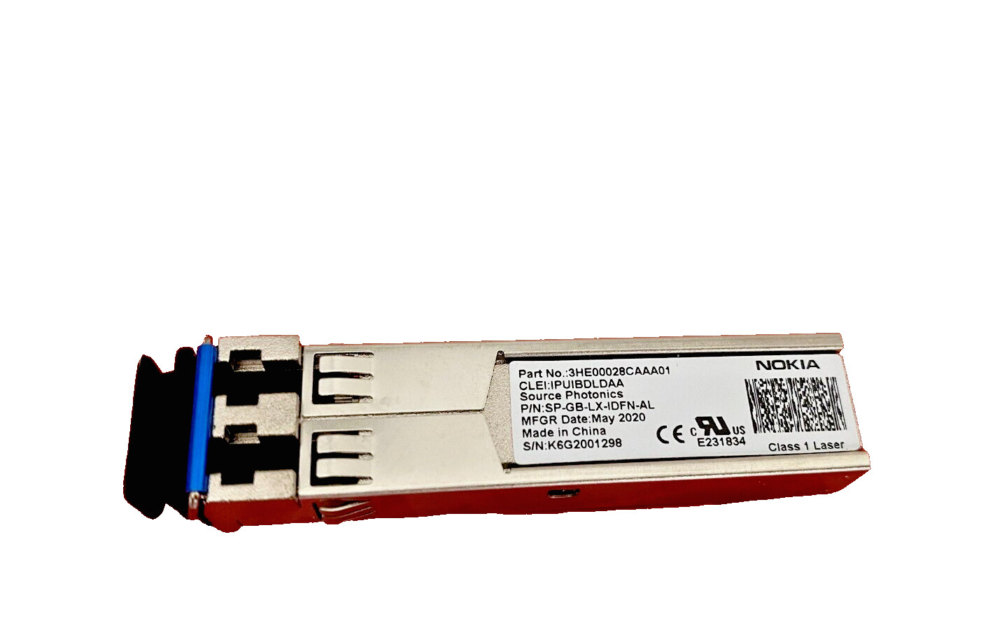 Nokia SFP Transceiver 3HE00028CAAA01