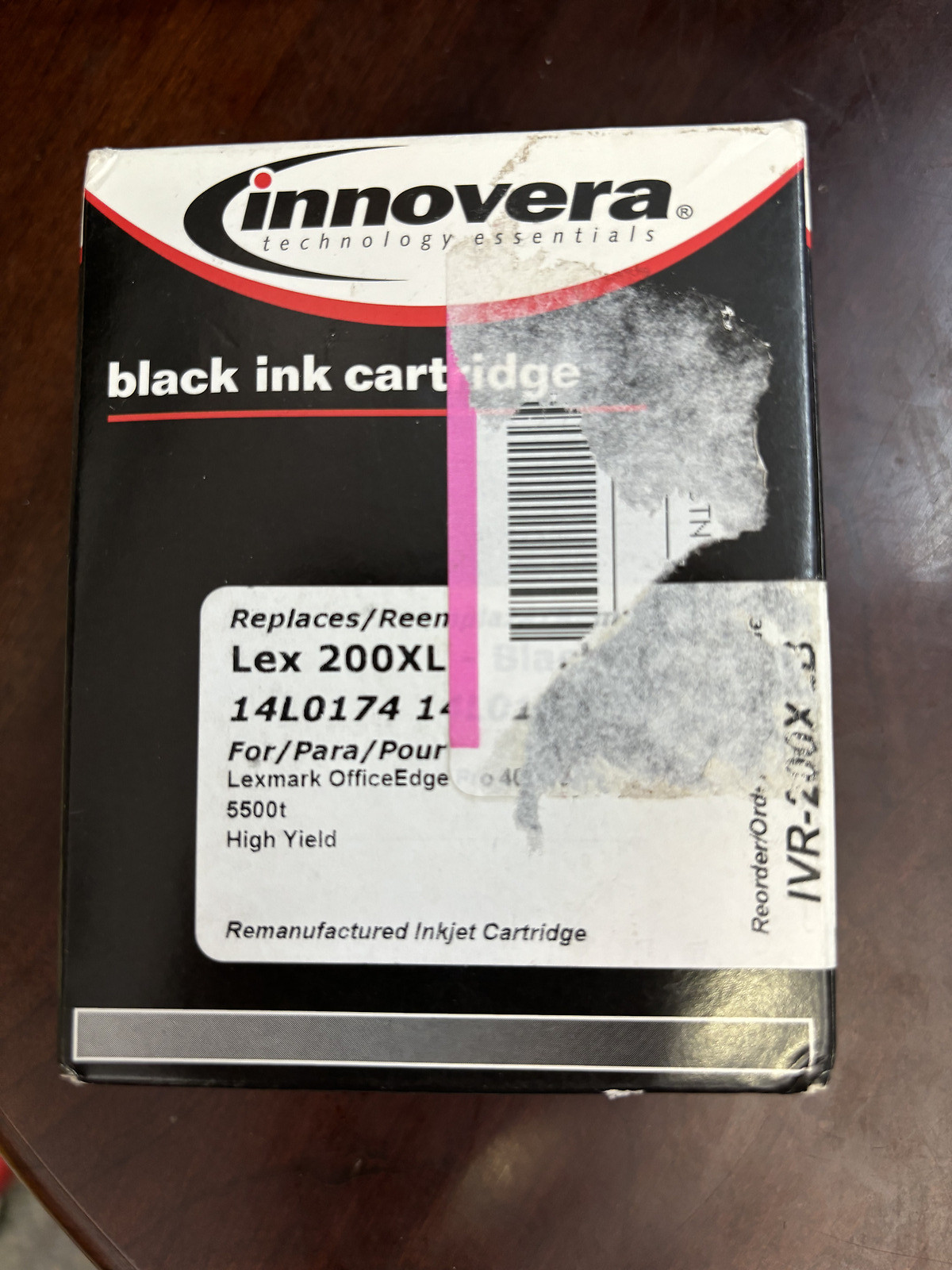 Innovera Black Ink Cartridge IVR-200XLB 10-010/5