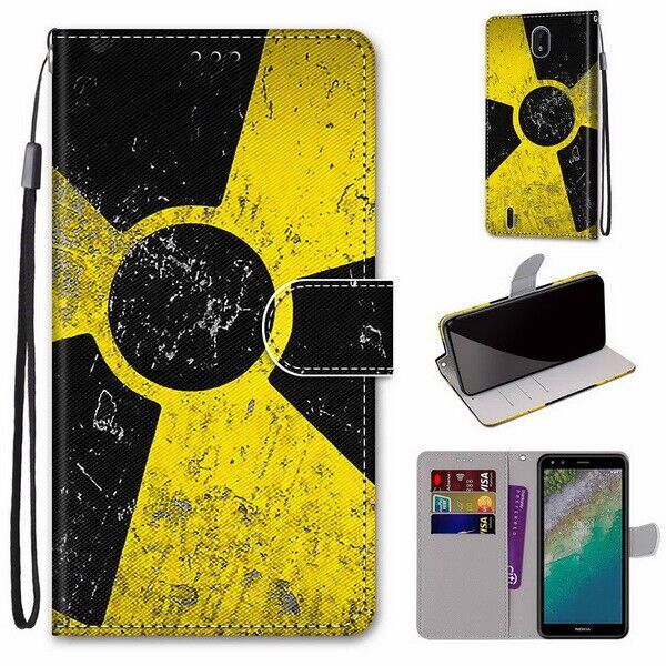 Wolf Cat Flower Wallet Cover Case For Motorola G05 G10 G30 E13 E20 G13 G54 G32