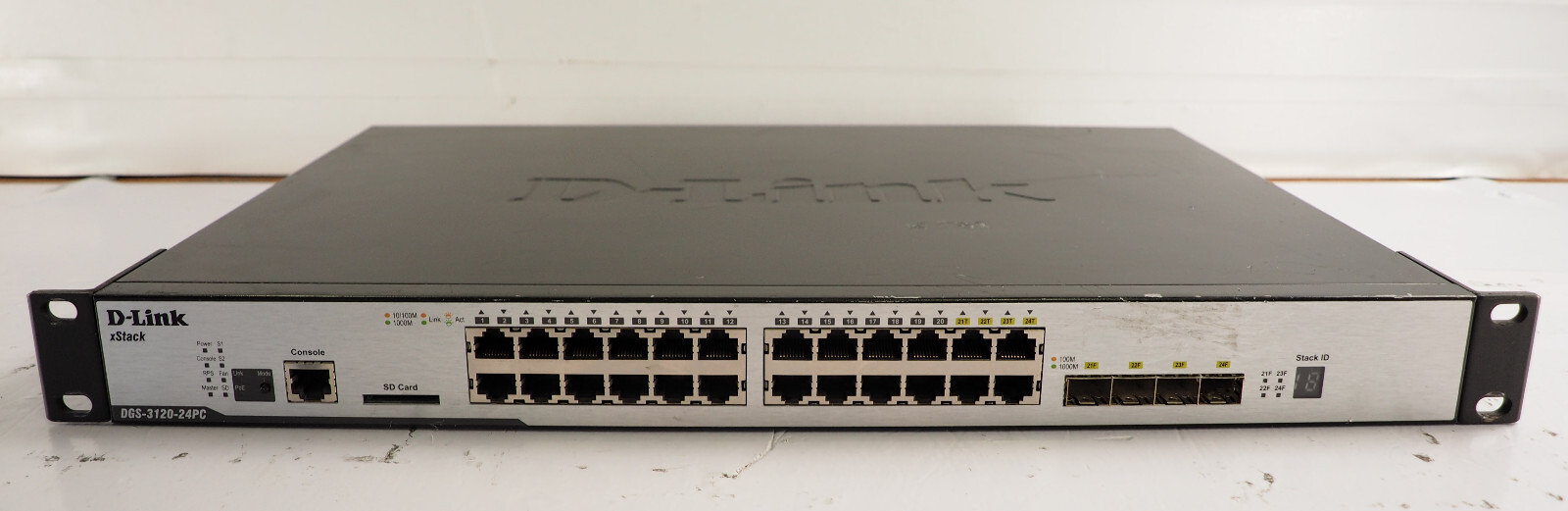 D-Link xStack DGS-3120-24PC 24-Port Managed Switch POE BGS312024PCASA1