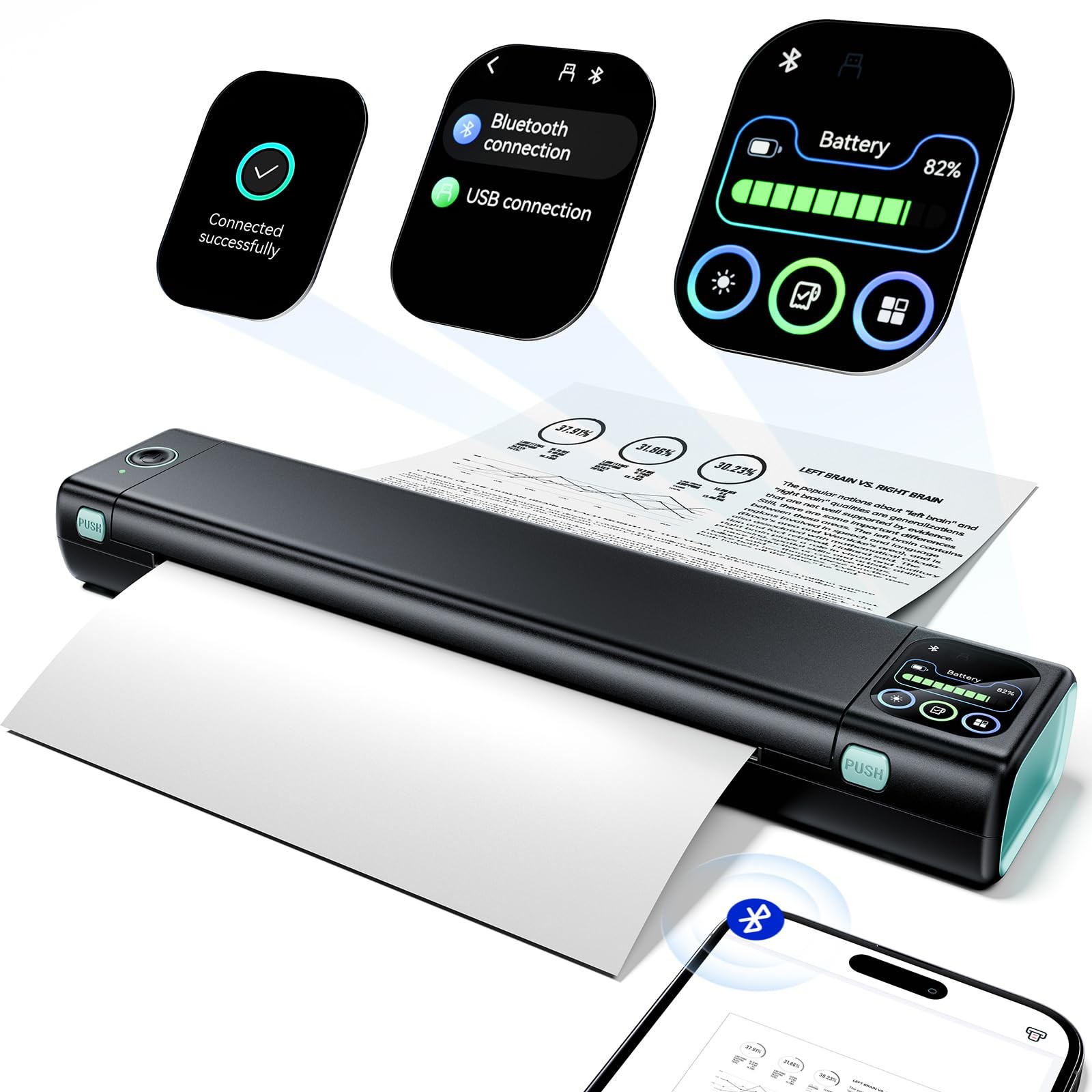 Phomemo M08D Portable Bluetooth Thermal Printer