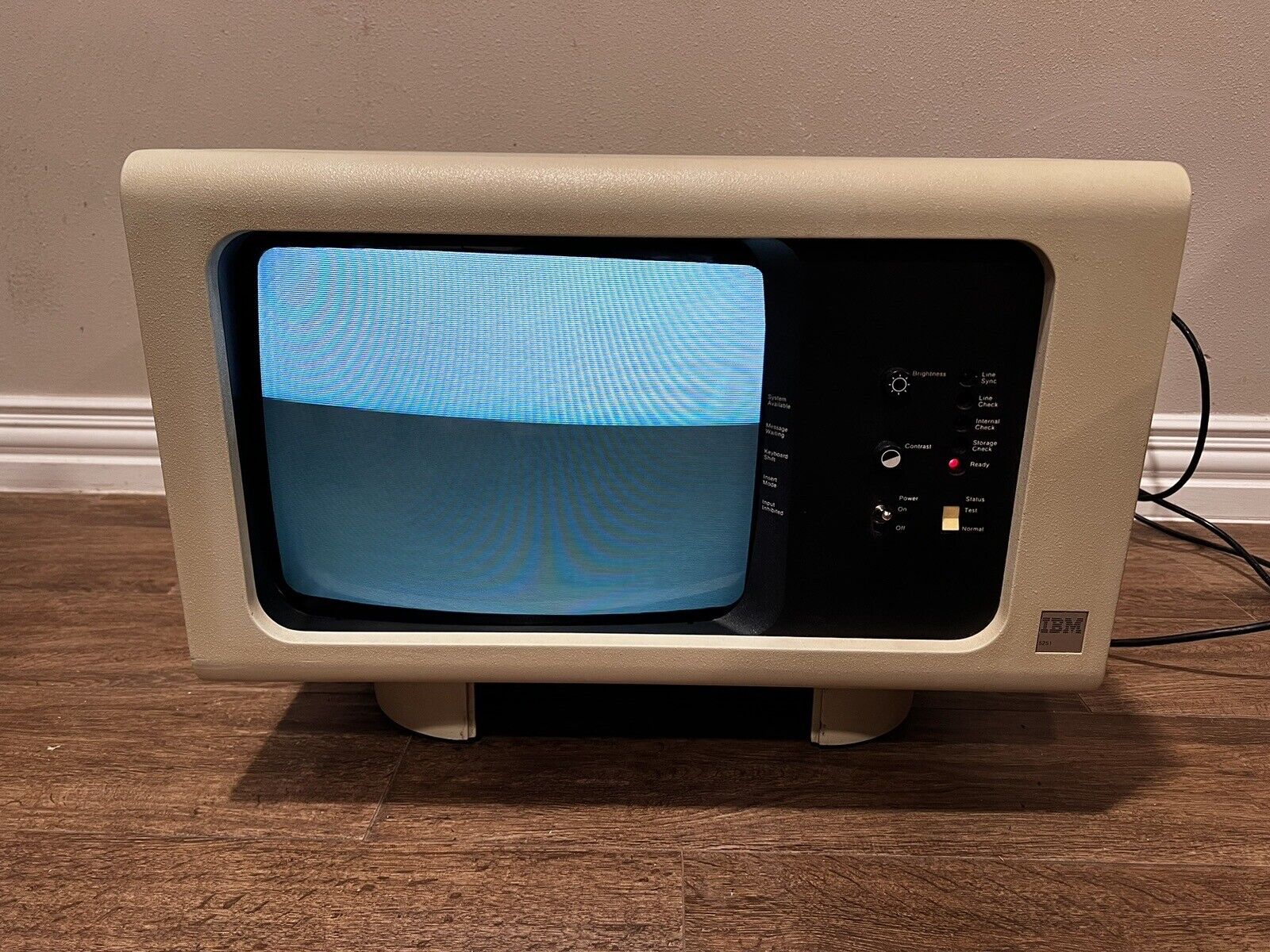 Vintage Working IBM 5153 CGA Color Monitor Married To 5251 Terminal Case