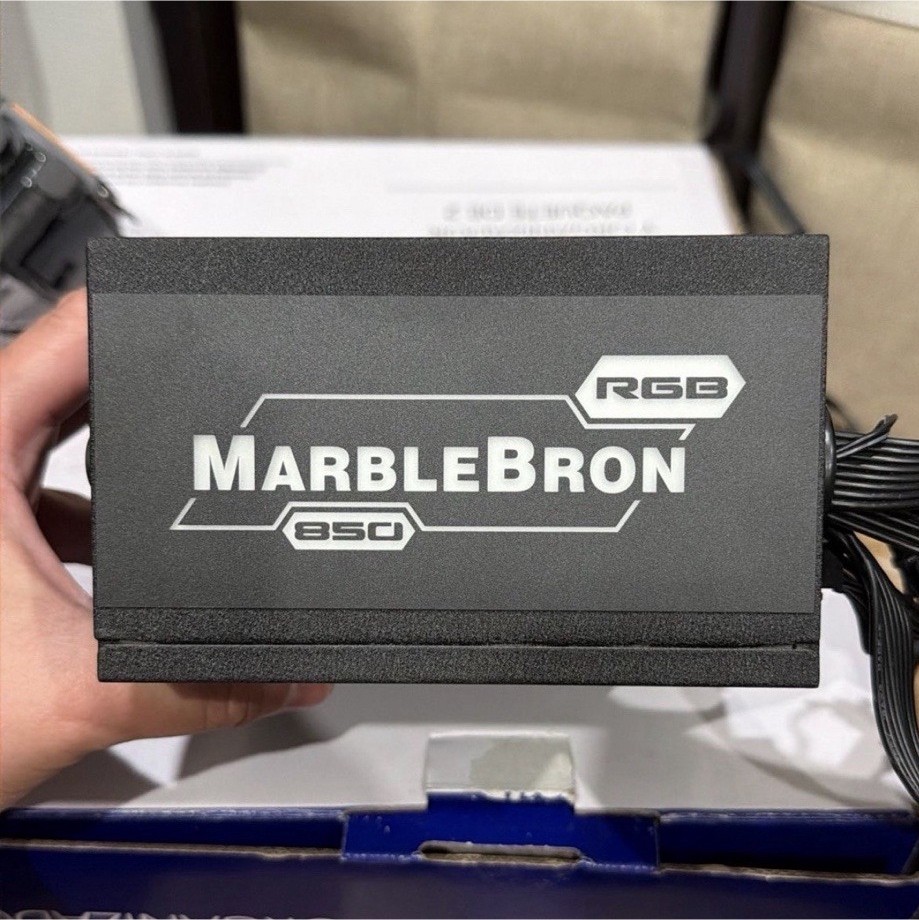 Enermax MarbleBron 850 RGB Modular ATX Power Supply, SATA, 4P Molex, 850W