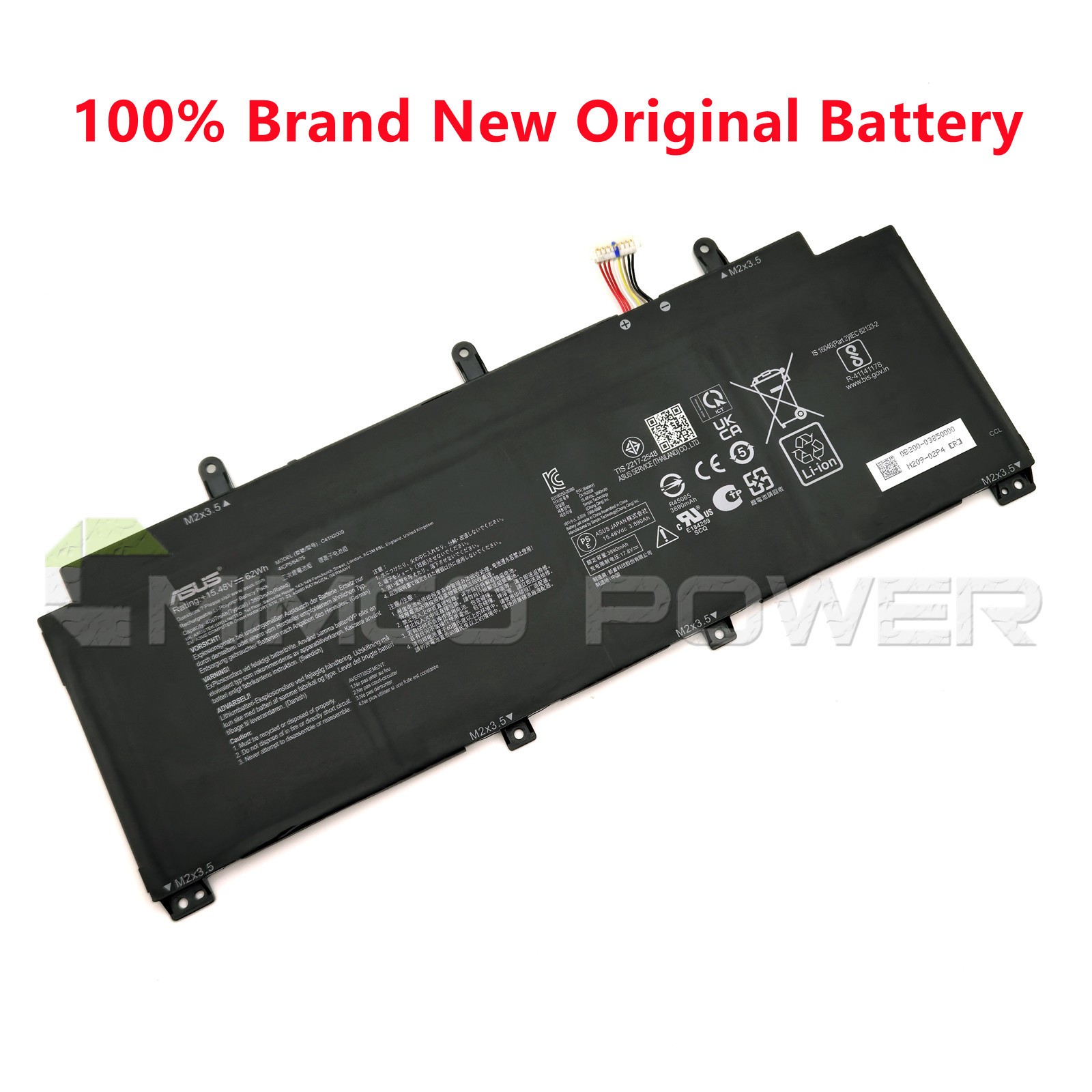 New Genuine C41N2009 OEM Battery for Asus ROG Flow X13 GV301QC GV301QH GV301RE