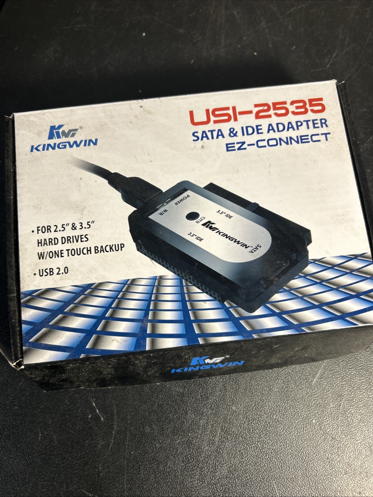 Kingwin EZ-Connect USI-2535 USB 2.0 to SATA & IDE Hard Drive Adapter