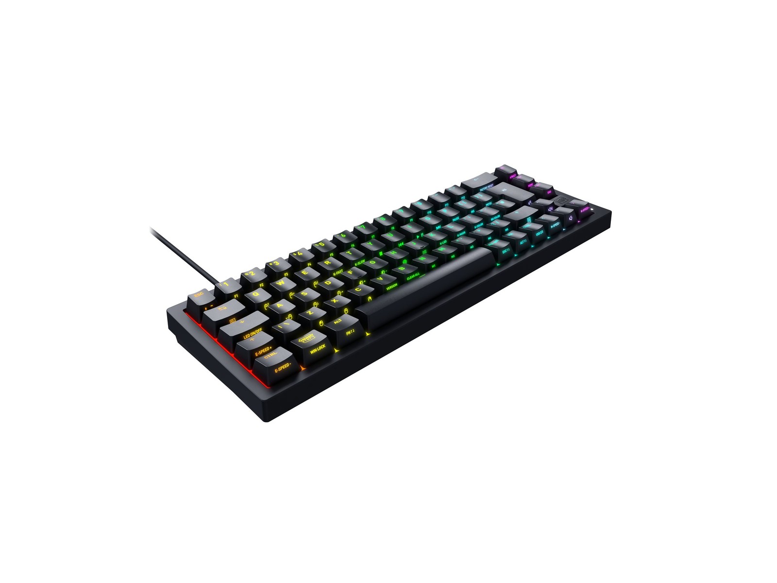 Cherry Xtrfy K5V2 RGB Compact*black* CX-K5V2-RGB-CPT-BLACK-R-GER Keyboard